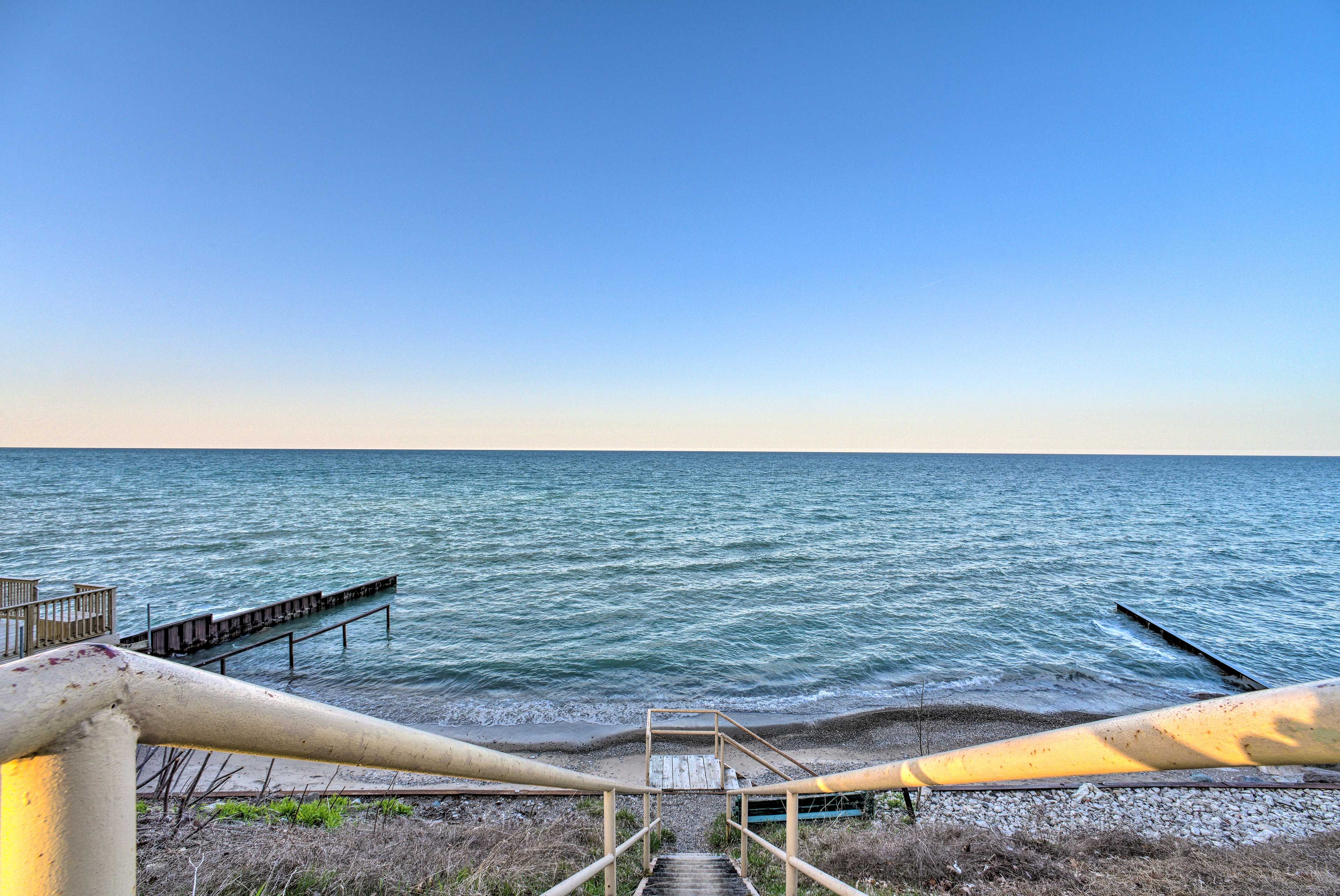 Subdivision/Huronia Heights Association Beach Access (100 ft from home)