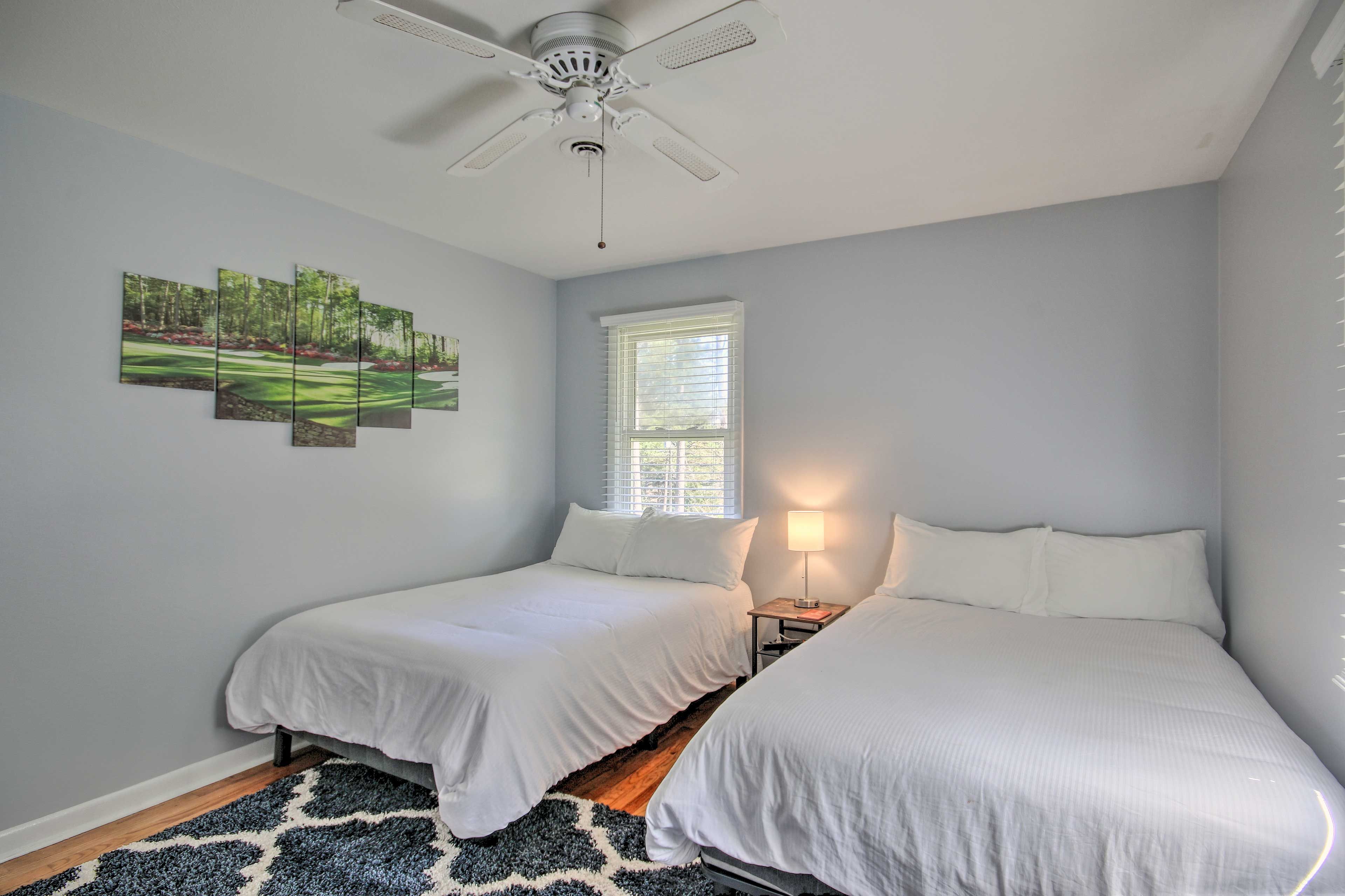 Bedroom 3 | 2 Full Beds