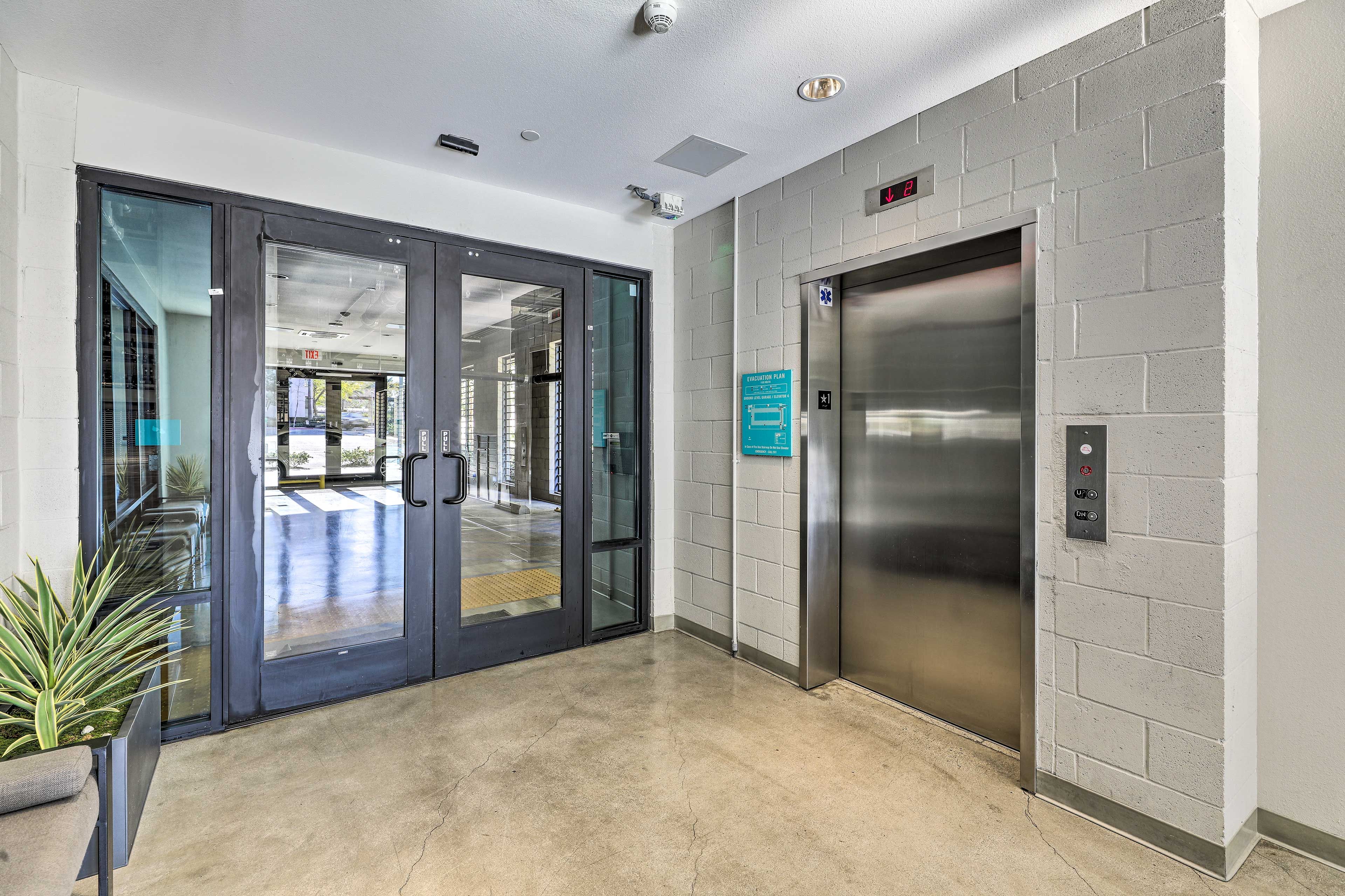 Condo Exterior | Elevator Access