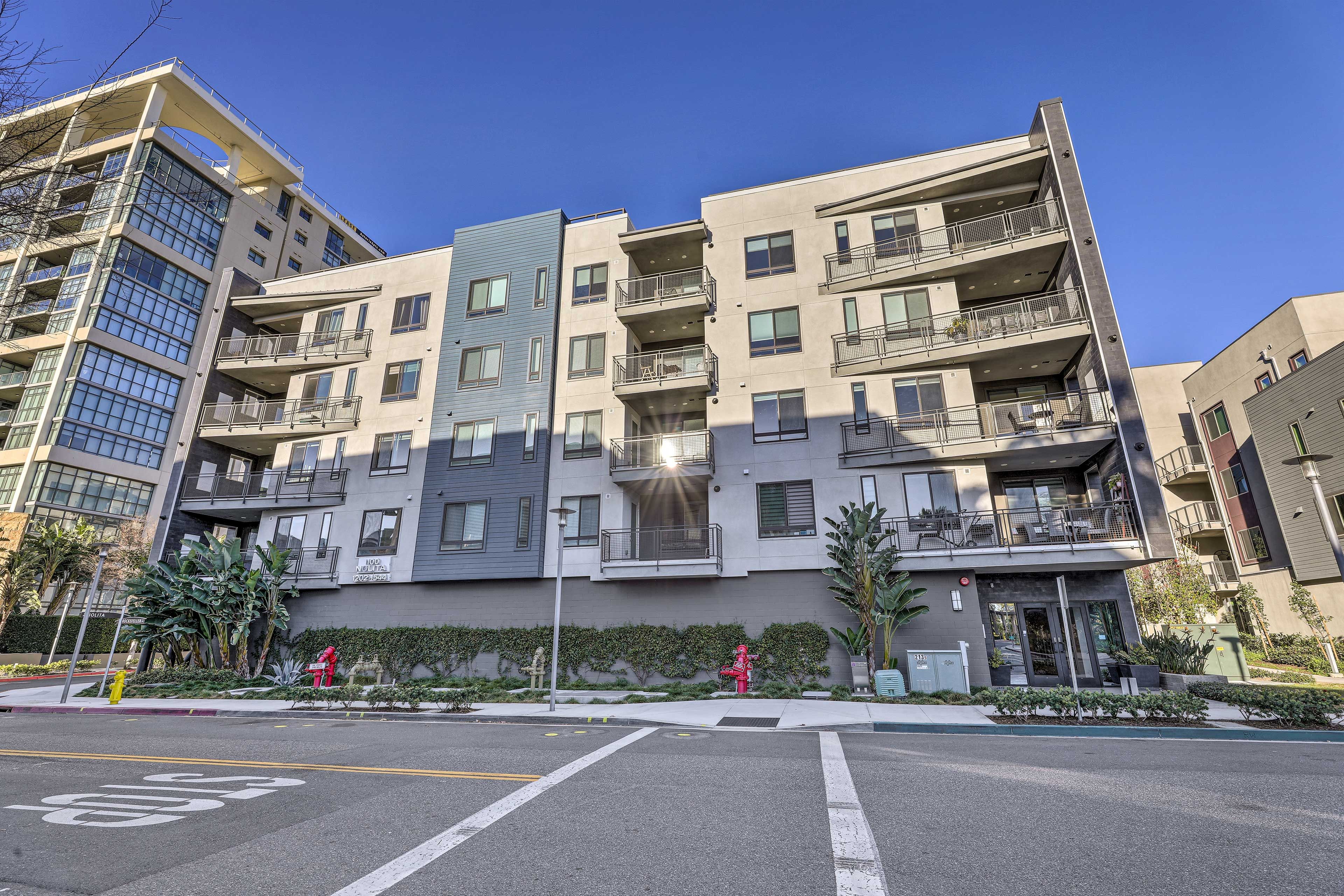 Condo Exterior | Parking | Community Garage (1 Vehicle)