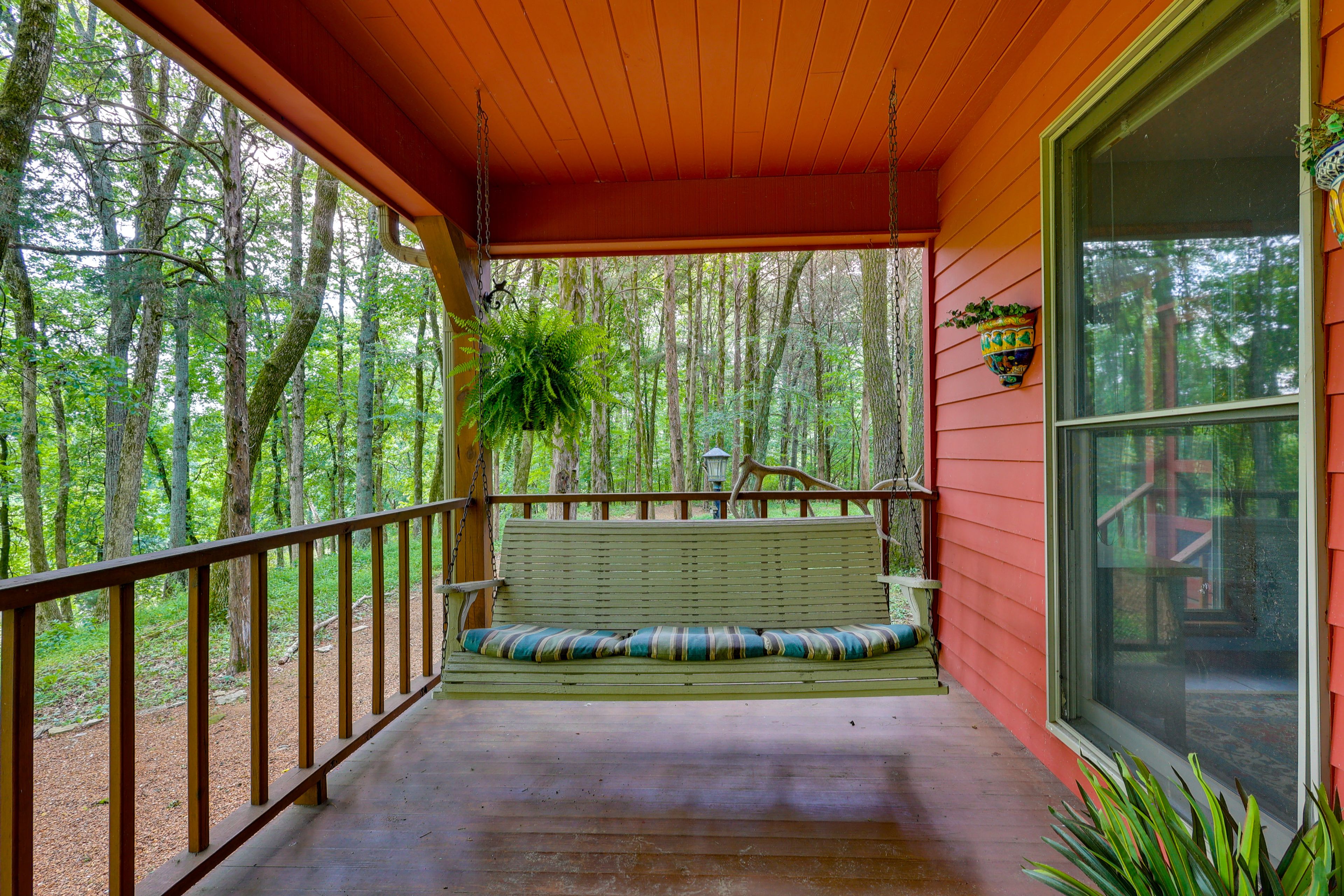 Covered Back Porch
