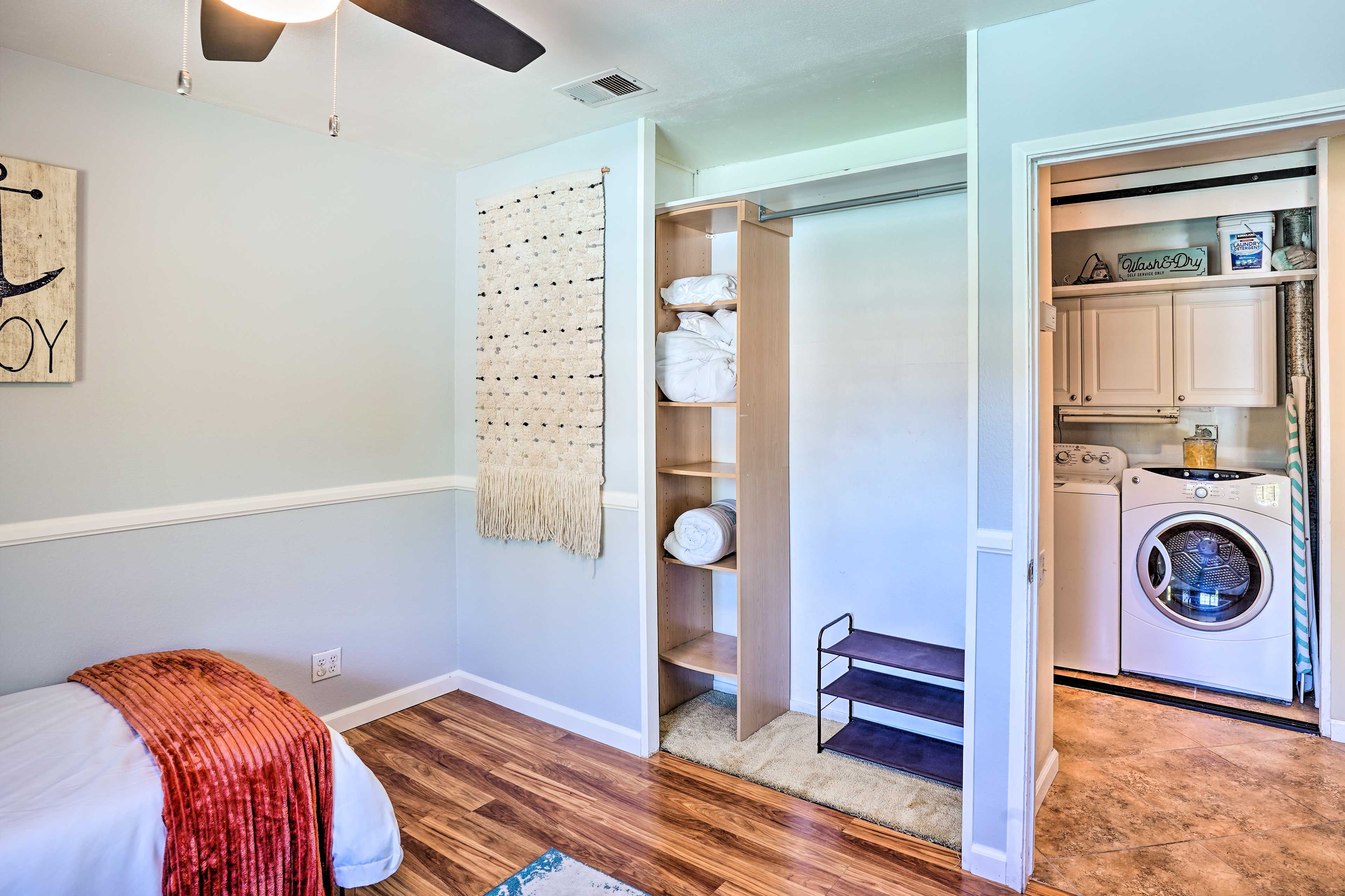 Bedroom 3 | In-Unit Laundry