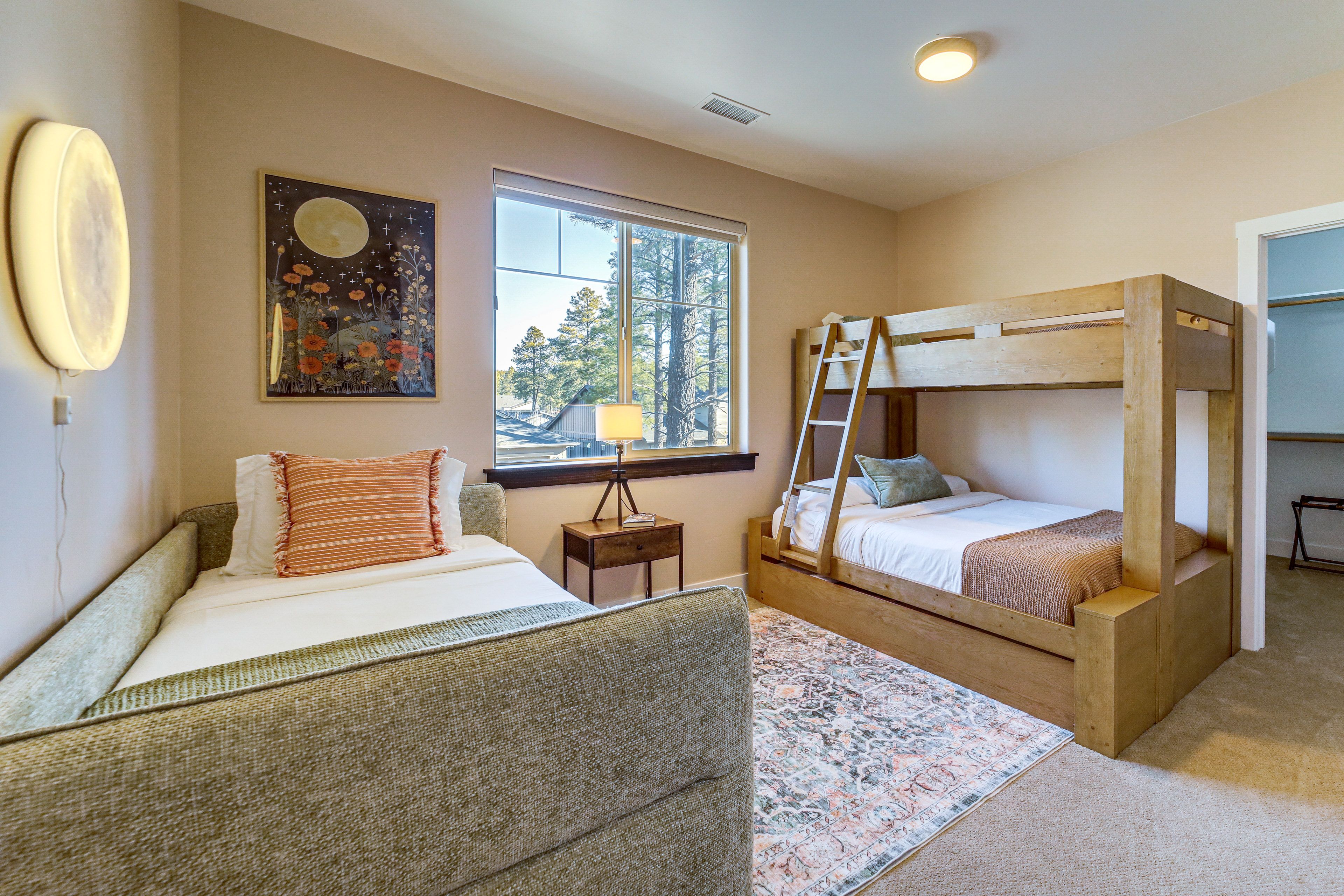 Bedroom 4 | Twin/Full Bunk Bed | Twin Daybed w/ Twin Trundle | 2nd Floor