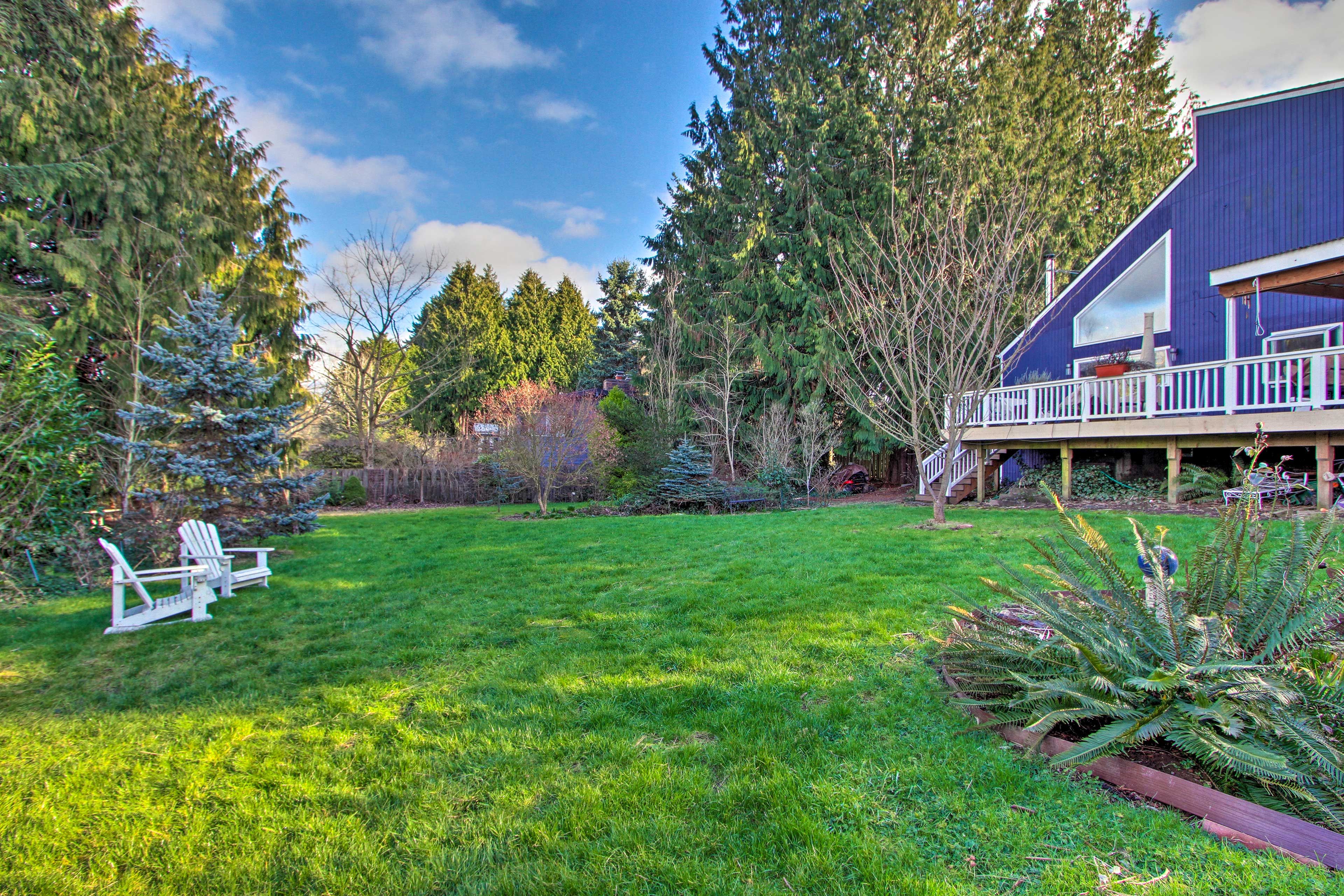 Private Backyard