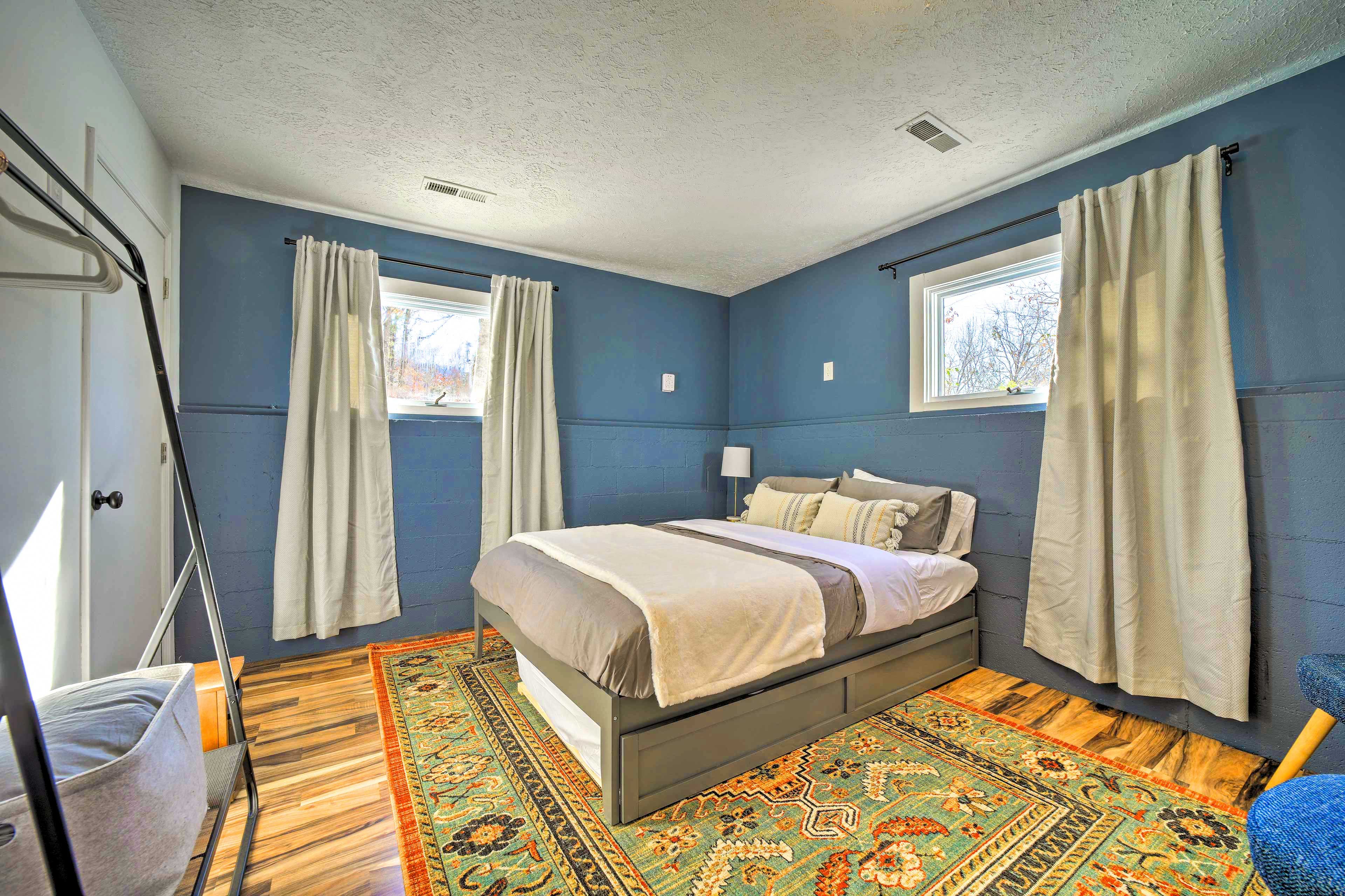 Bedroom 3 | Queen Bed w/ Twin Trundle | Basement | Stairs to Access