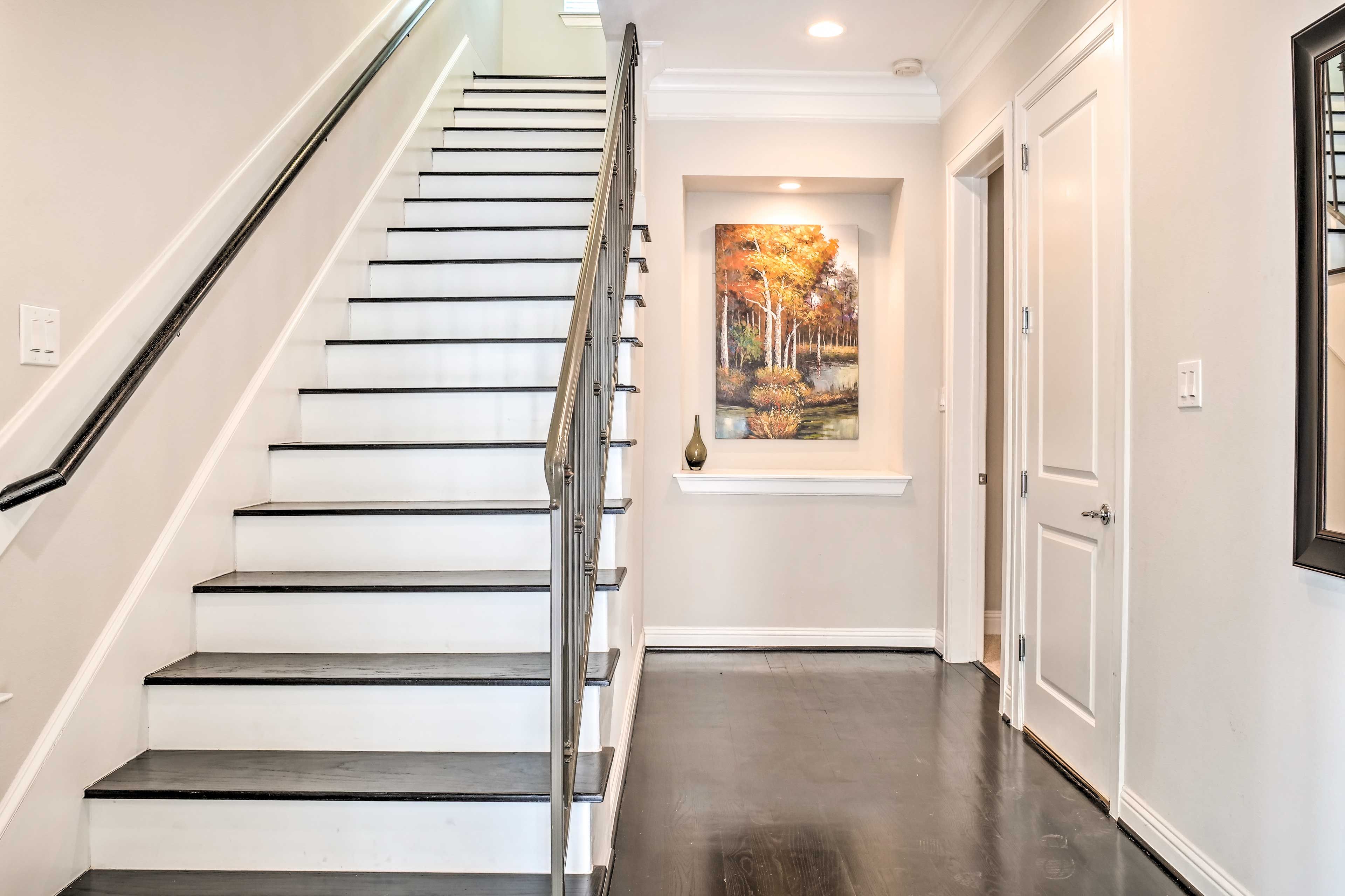 Stairs to Upper Level