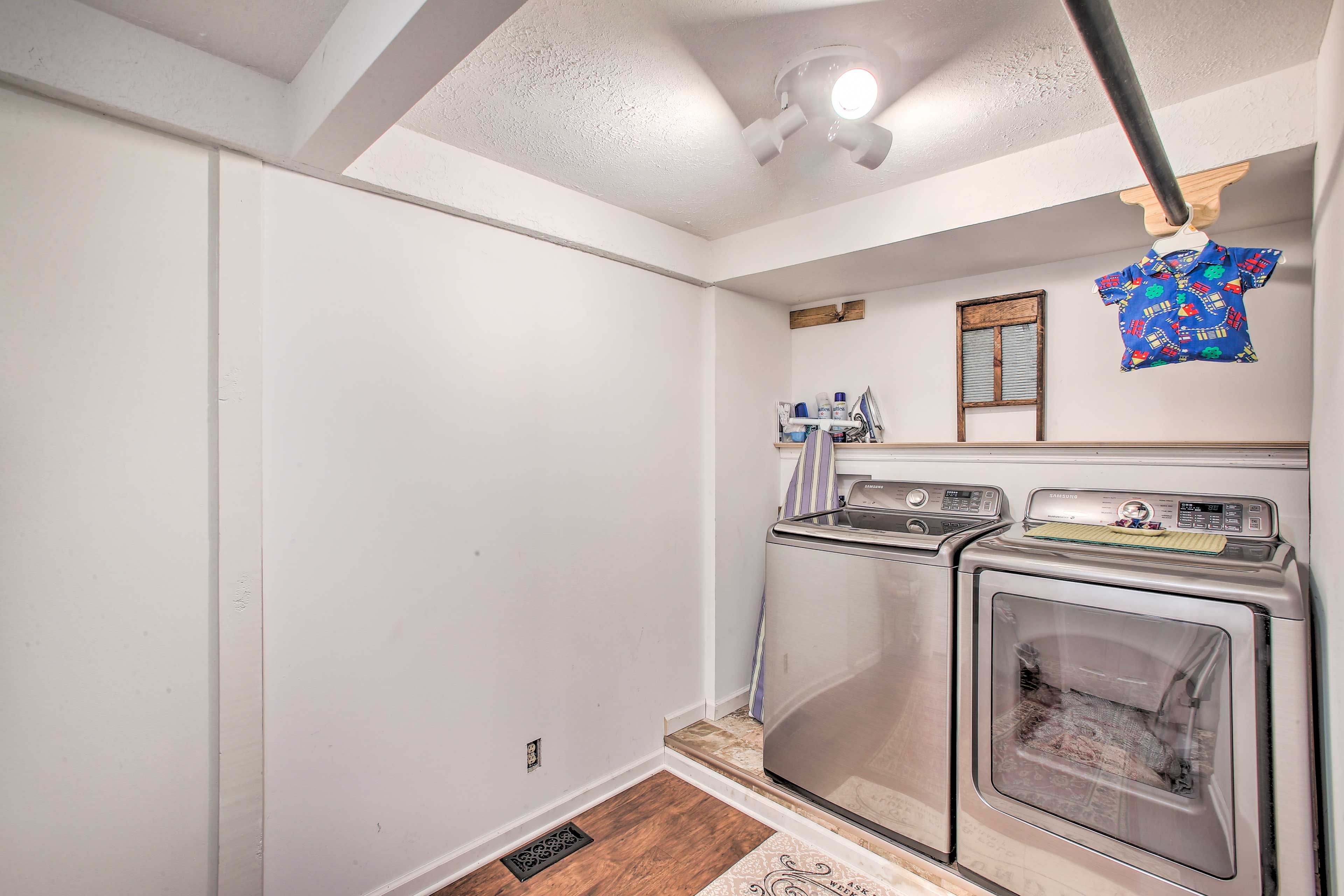 Laundry Room | Detergent Provided