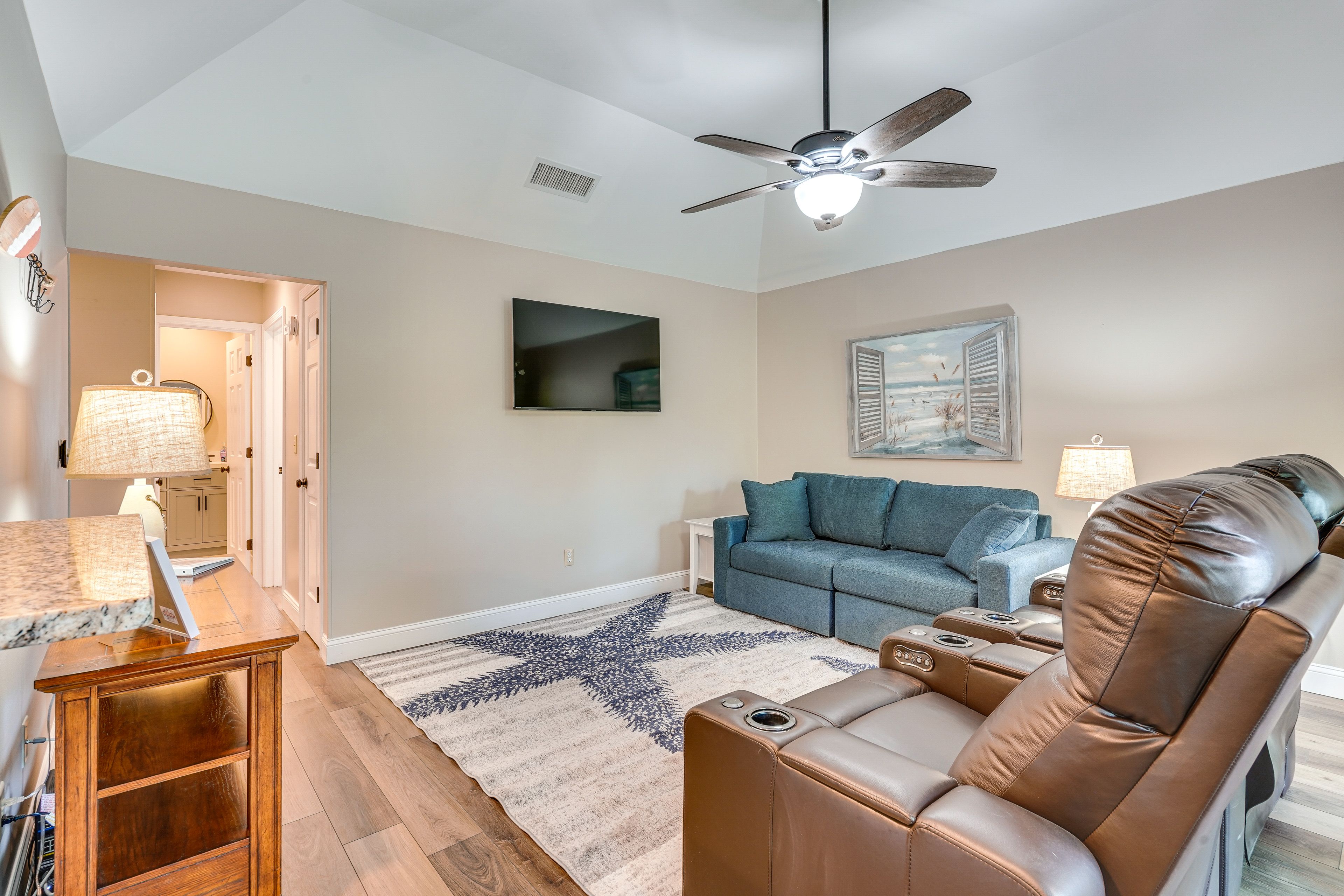 Living Room | Central A/C + Heating