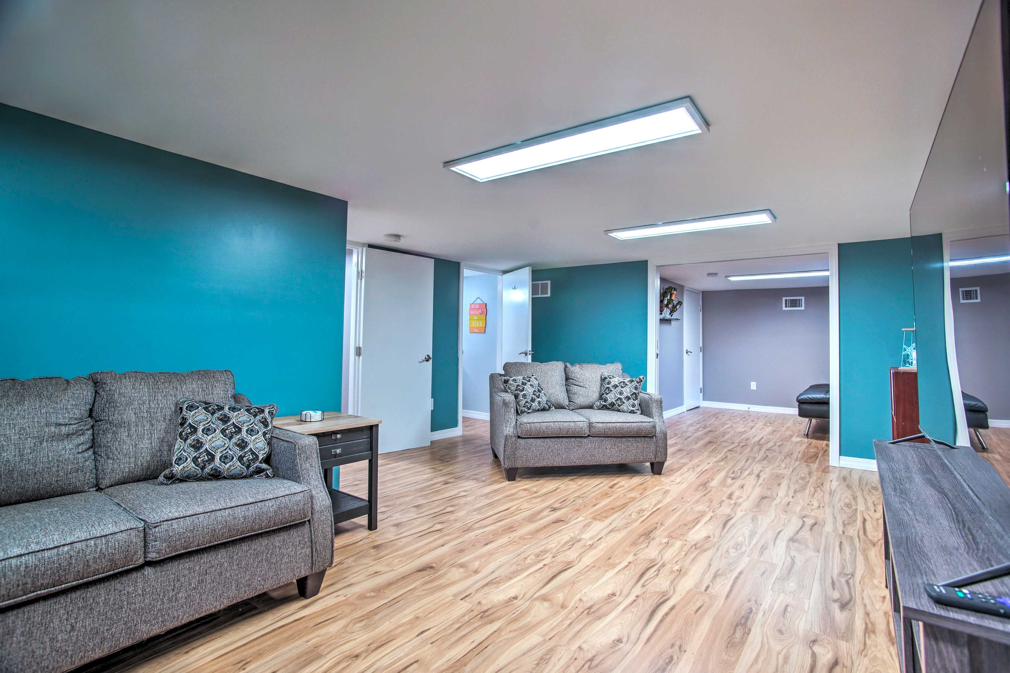Family Room | Basement | Stairs to Access | Smart TV | Free WiFi