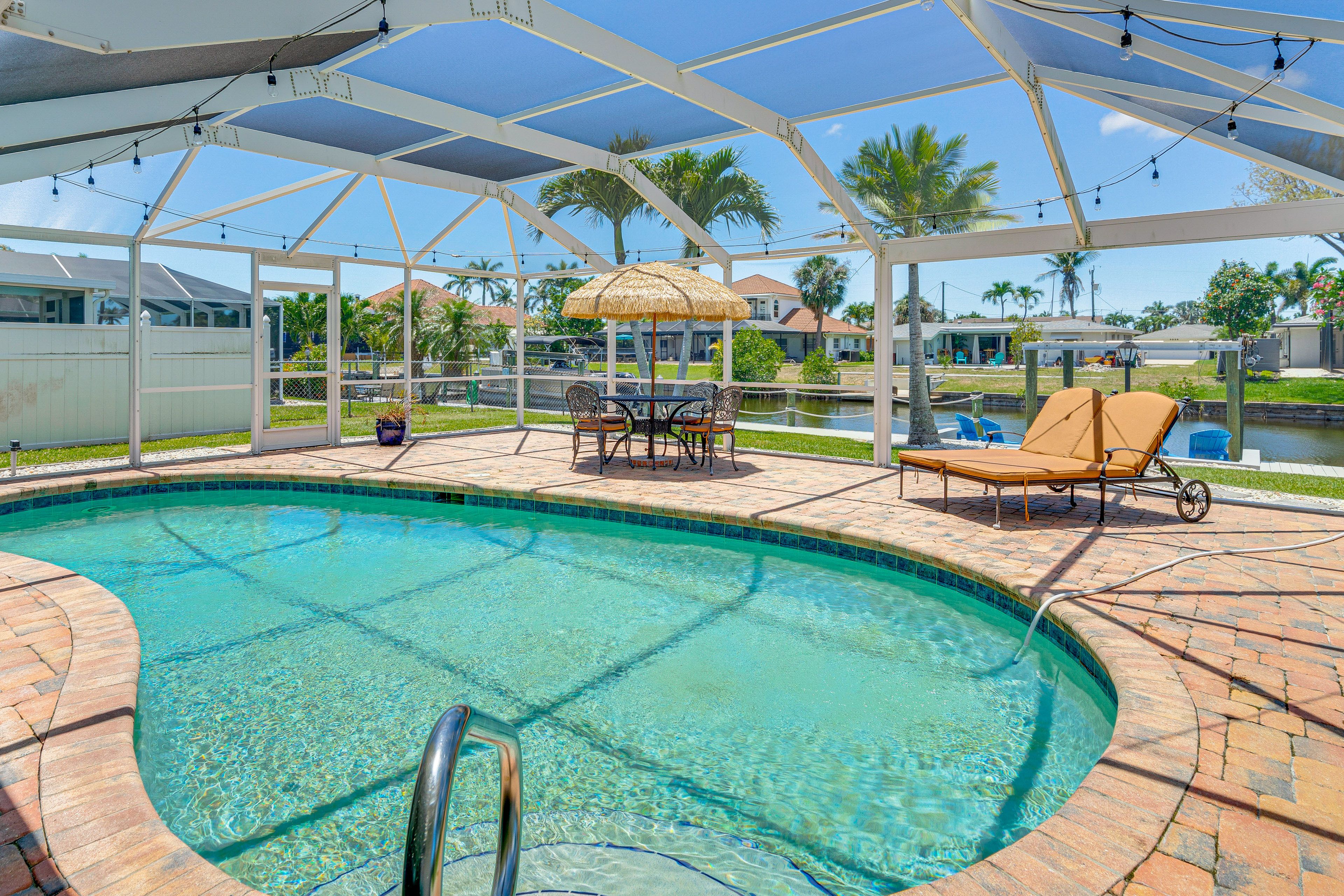 Cape Coral Vacation Rental | 3BR | 2BA | Step-Free Access | 1,400 Sq Ft