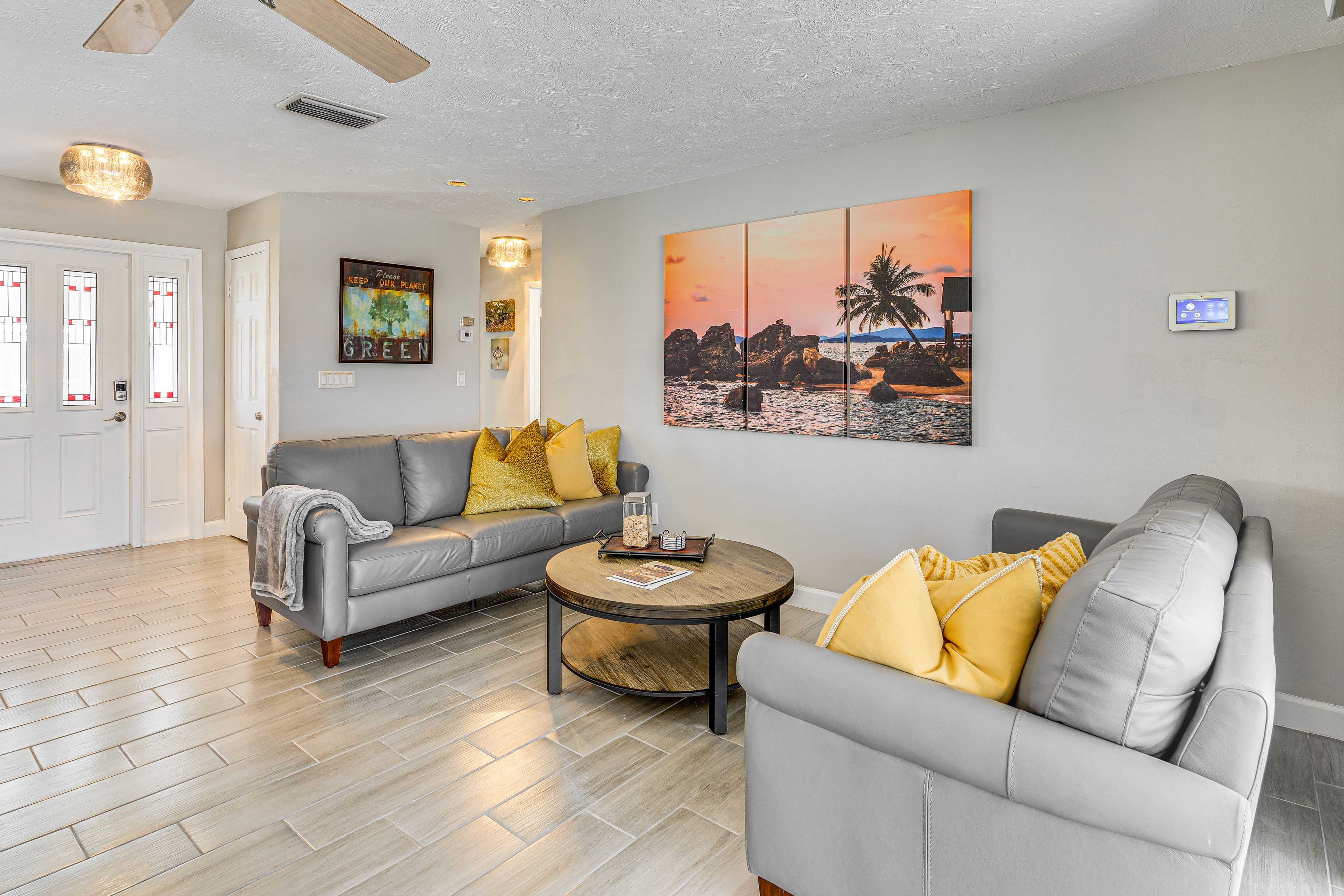 Living Area | Central A/C | Single-Story Home