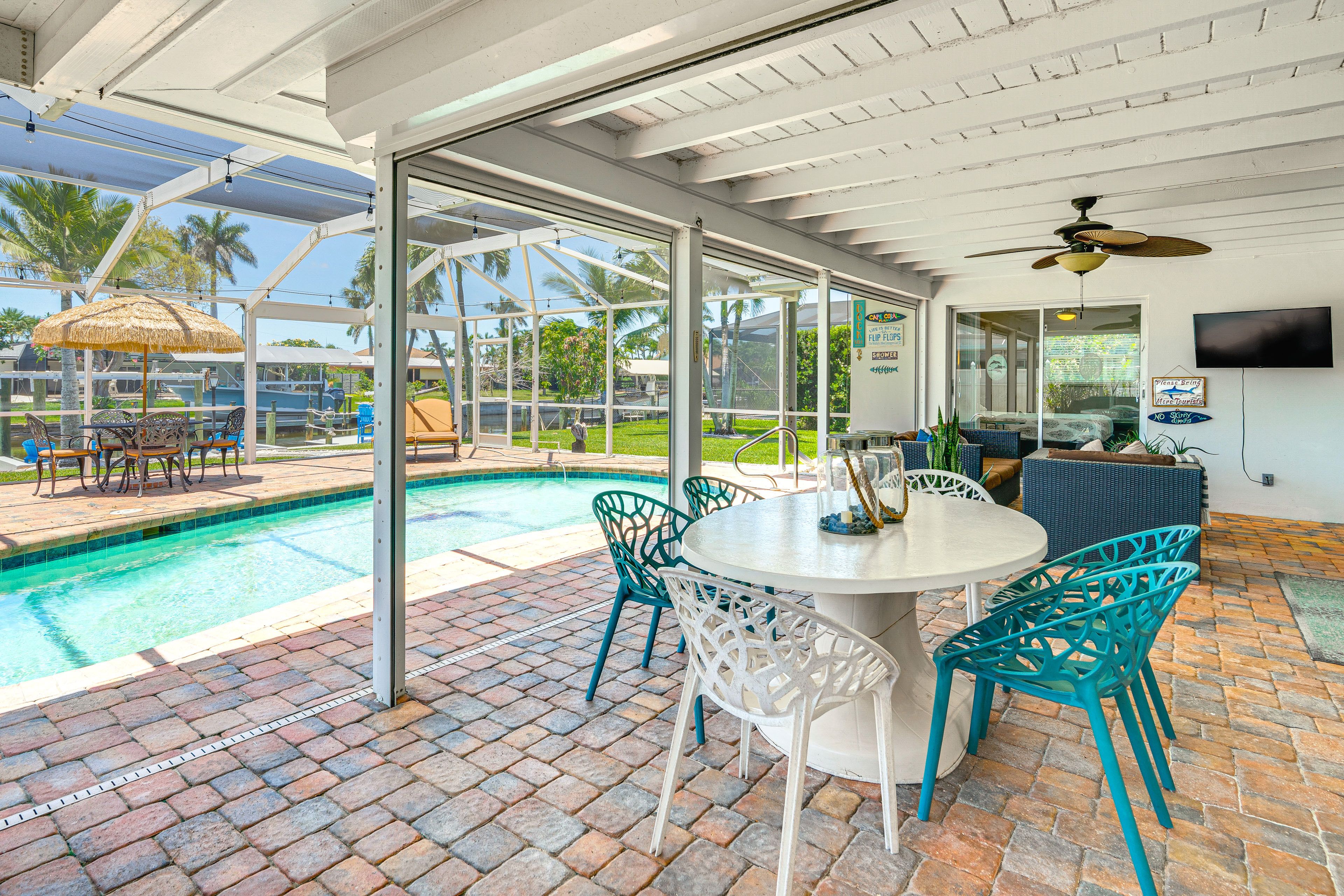 Covered Patio | Outdoor Dining Area