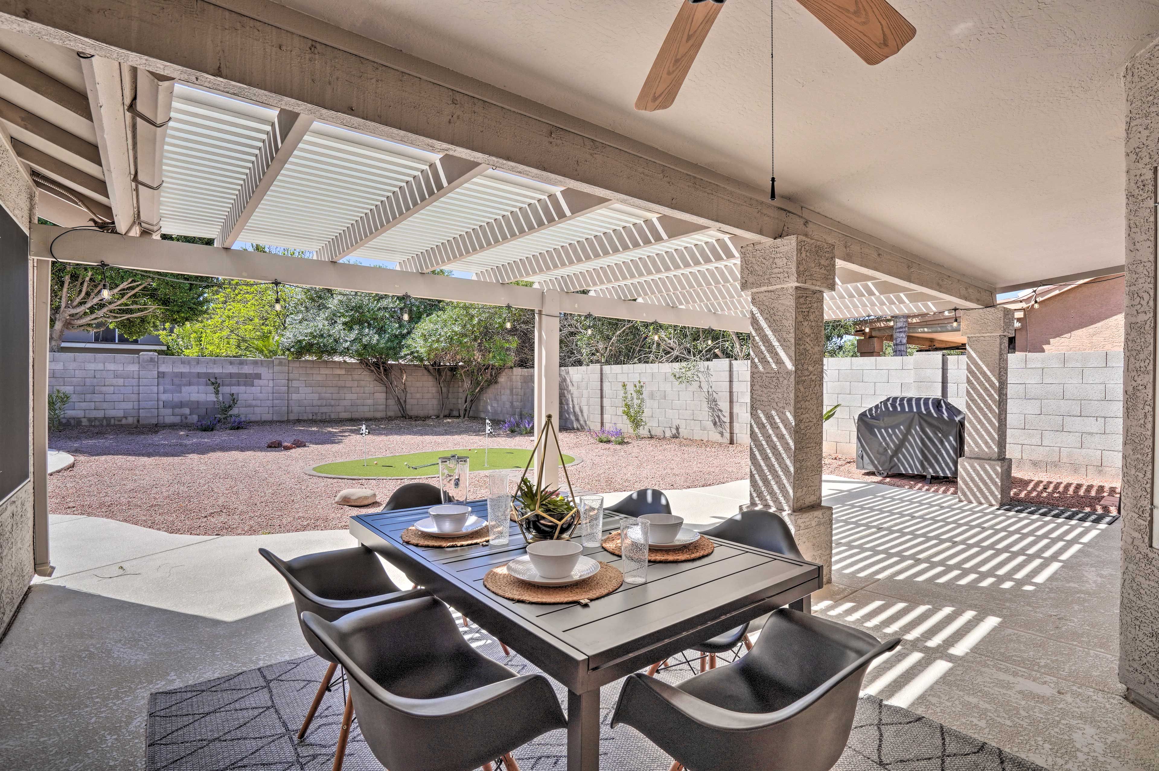 Outdoor Dining Area