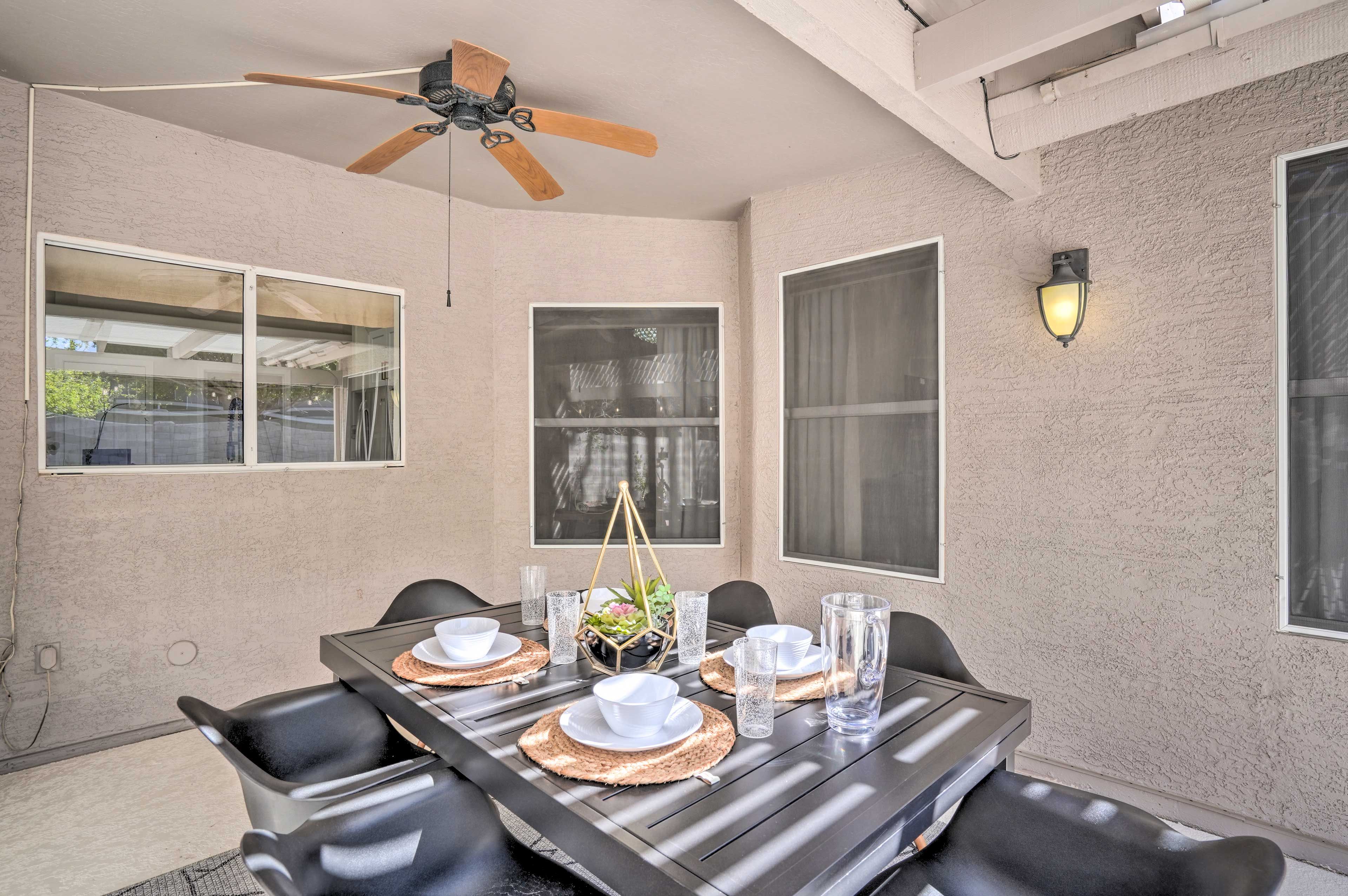 Outdoor Dining Area