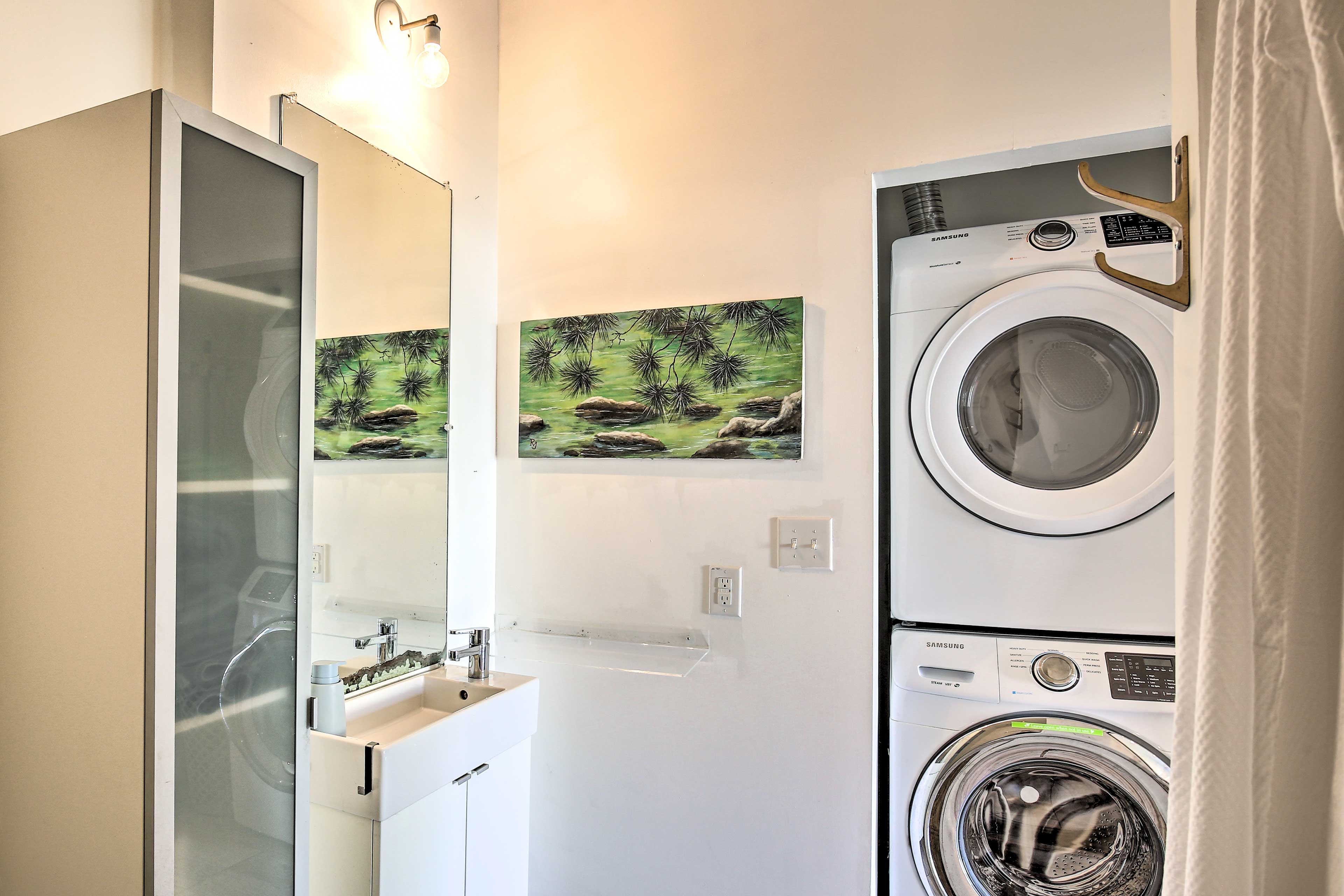 Laundry Area | Hangers | Clothes Steamer