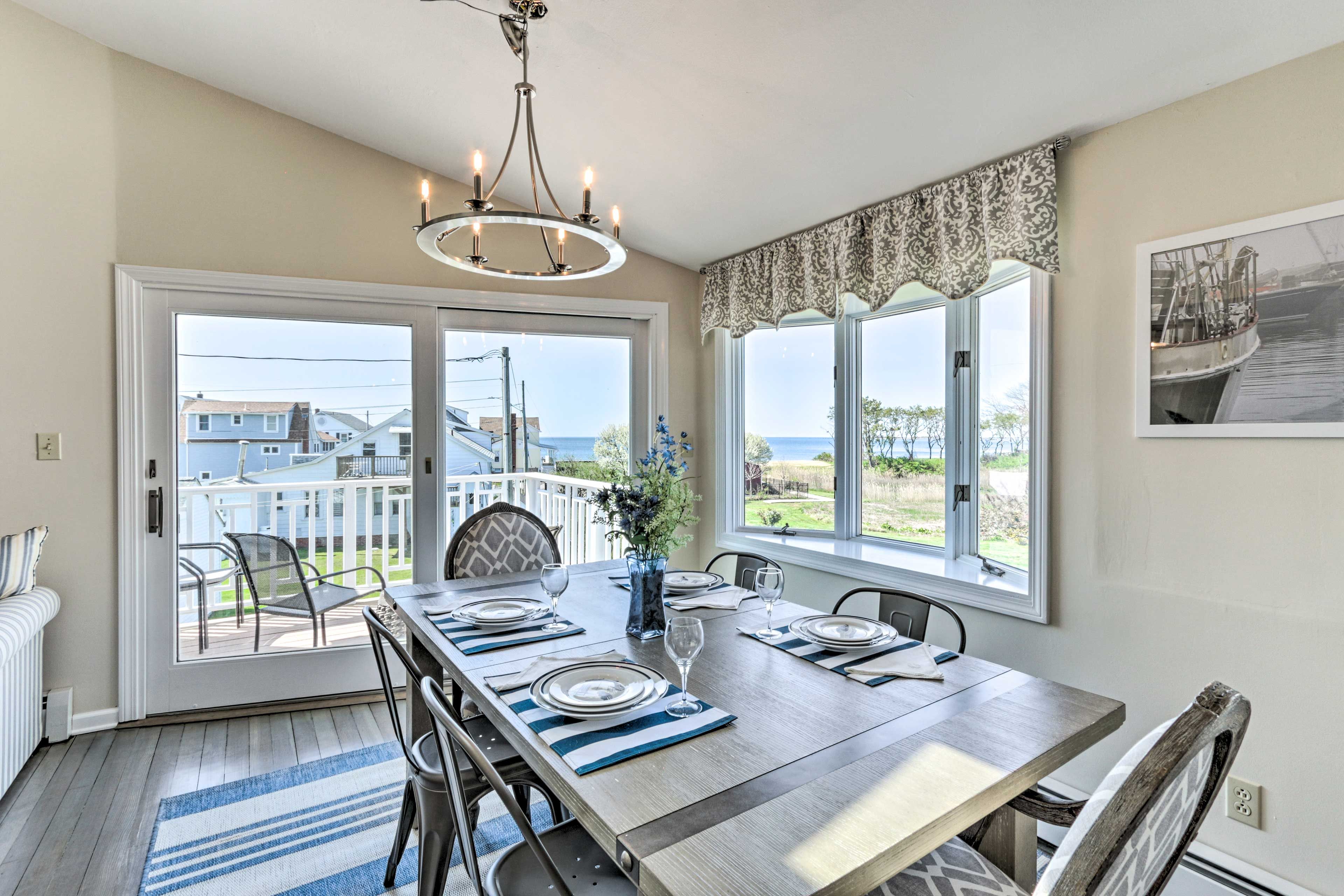 Dining Area | Ocean Views