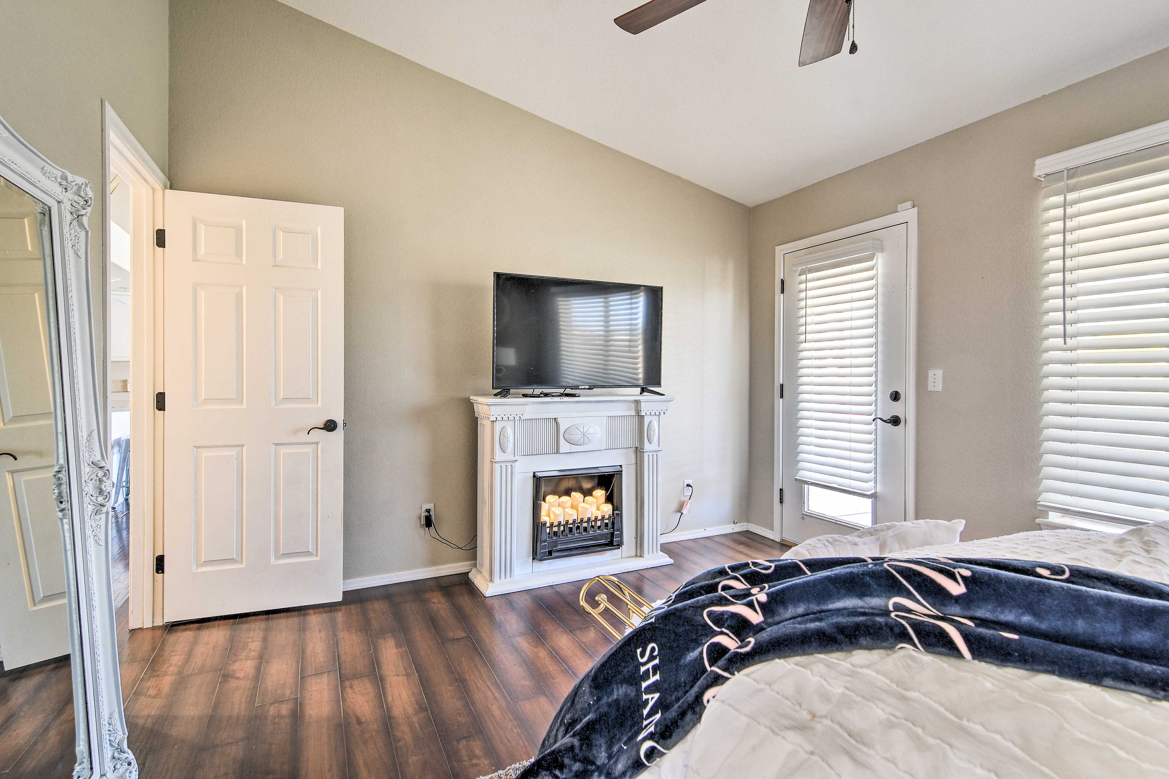 Bedroom 1 | Linens Provided | Smart TV