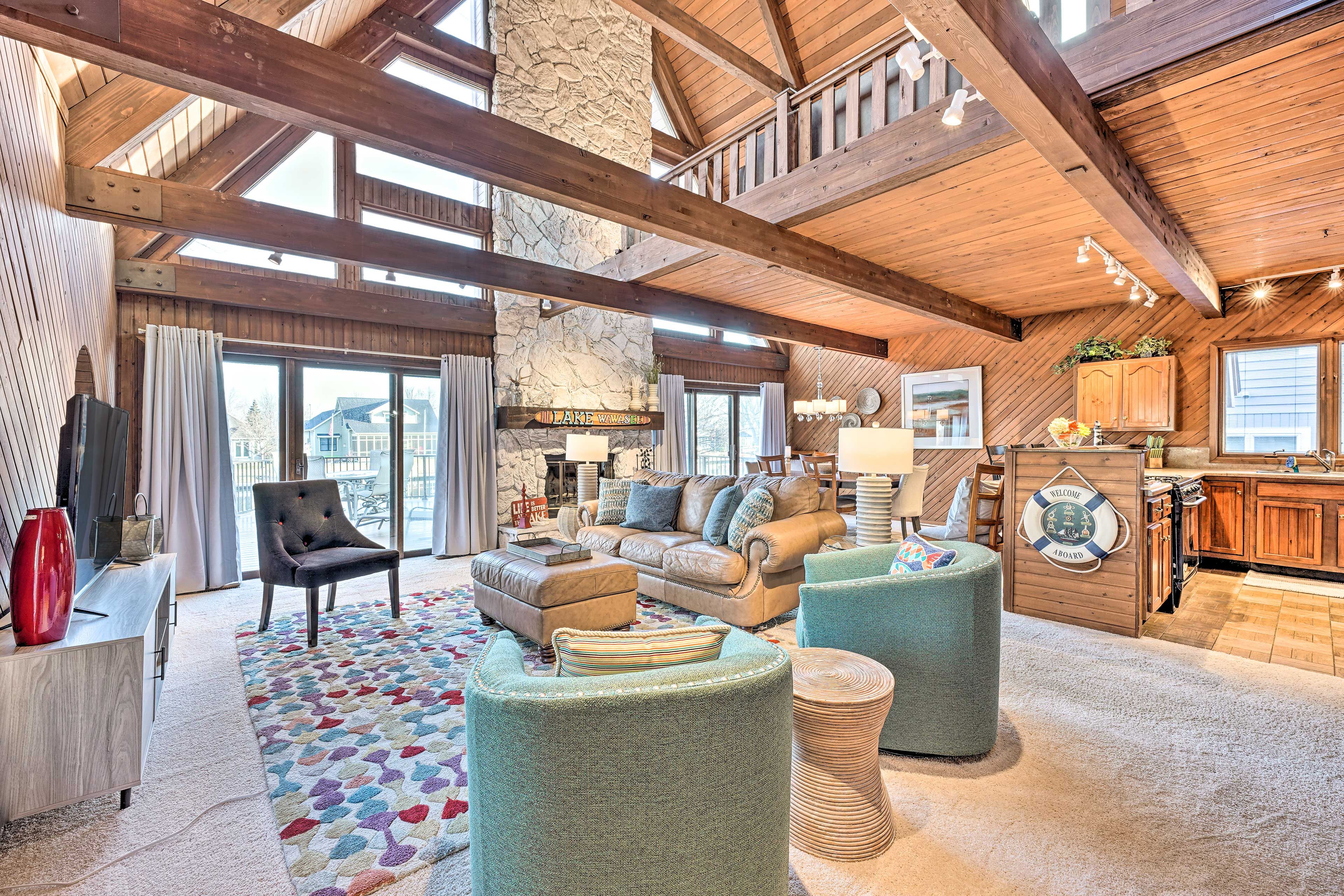 Living Room | Main Level | Central Heat & A/C
