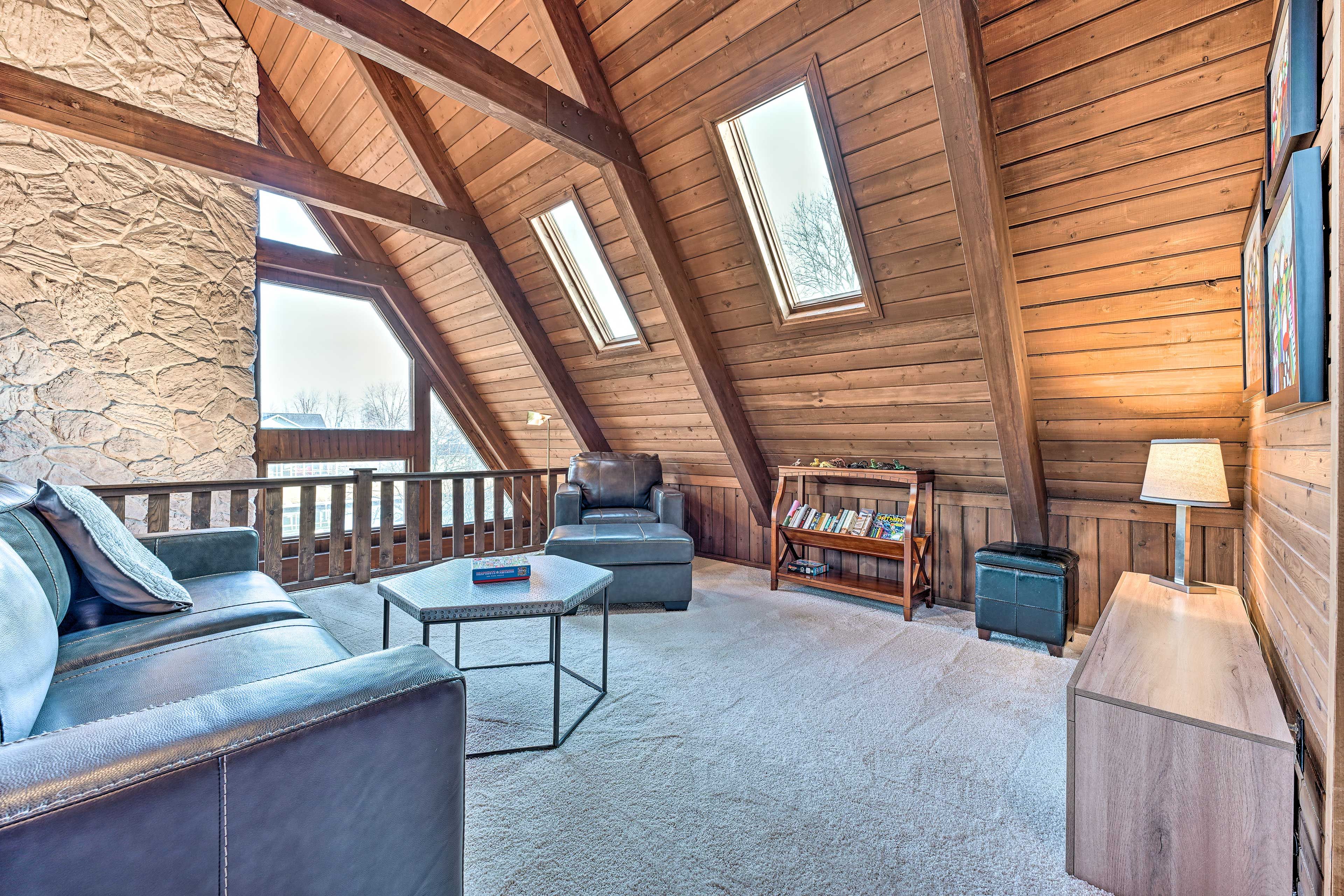 Upper Living Room | Books