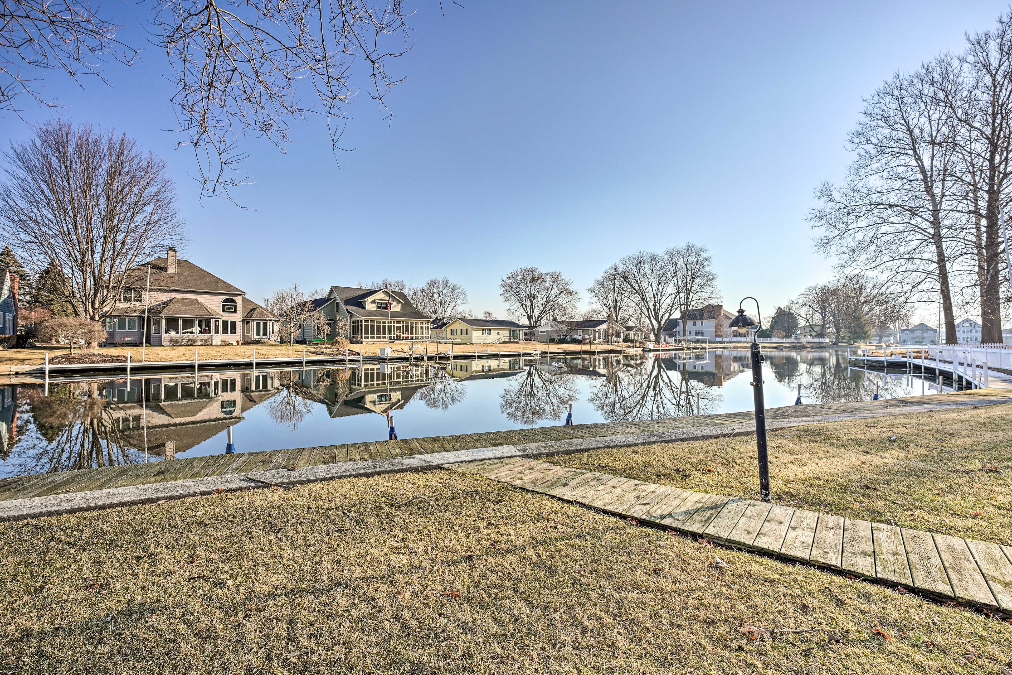 Boat Dock | Lake Wawasee Access