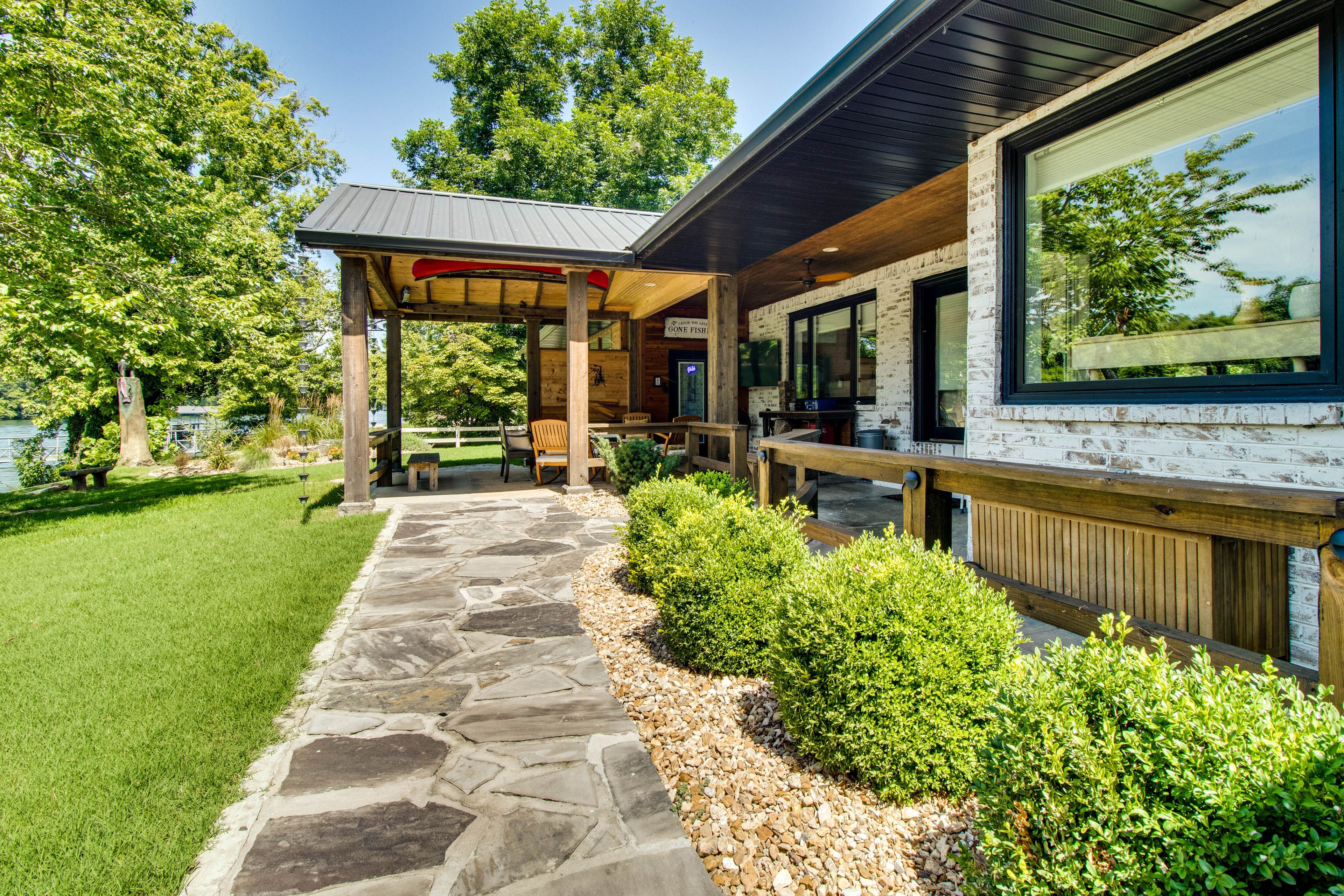 Covered Patio | Outdoor Seating & Dining Areas