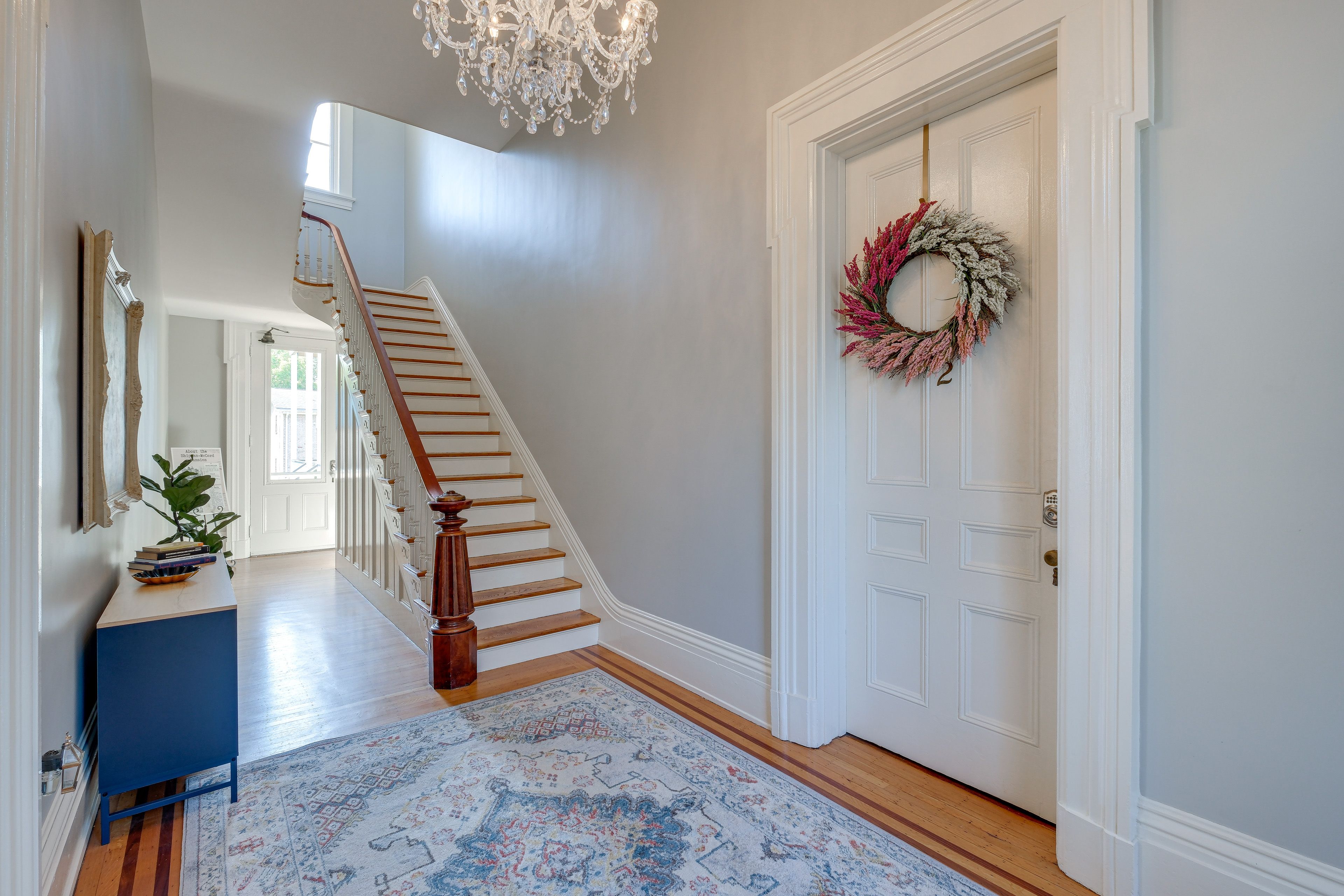 Stairs to Access 2nd Floor Apartments