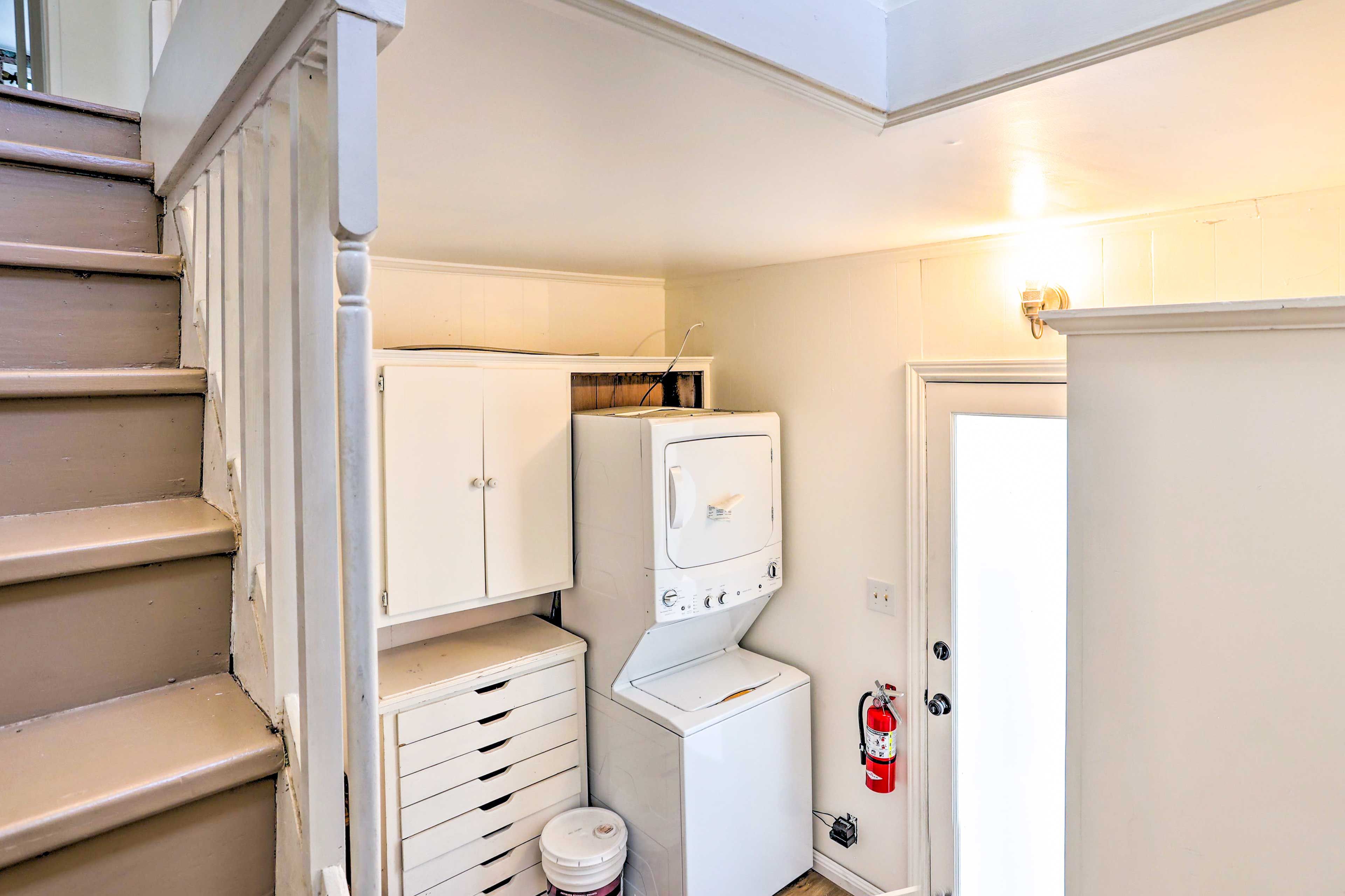 Laundry Nook | Access to Deck