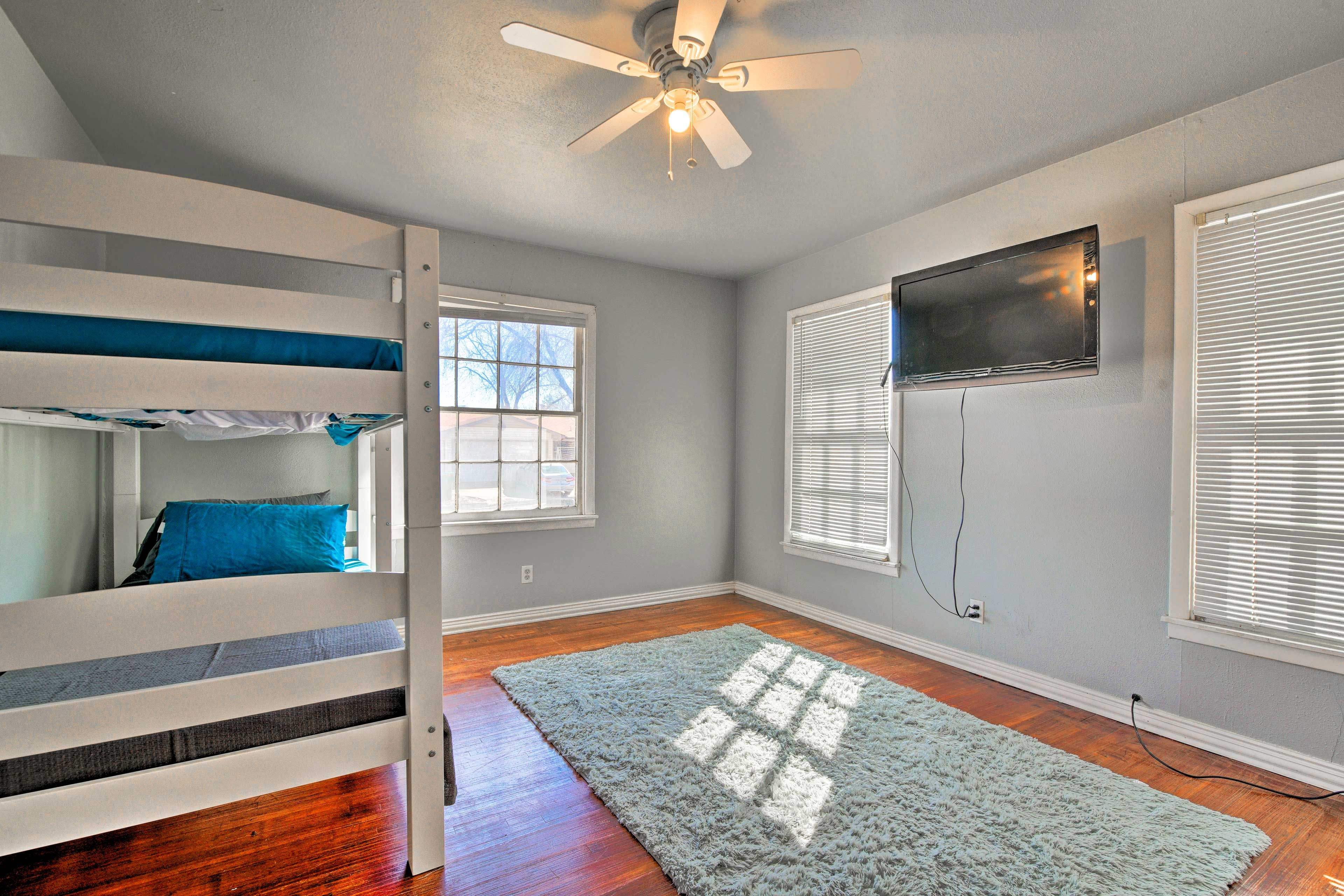Bedroom 4 | Twin Bunk Bed | Flat-Screen TV