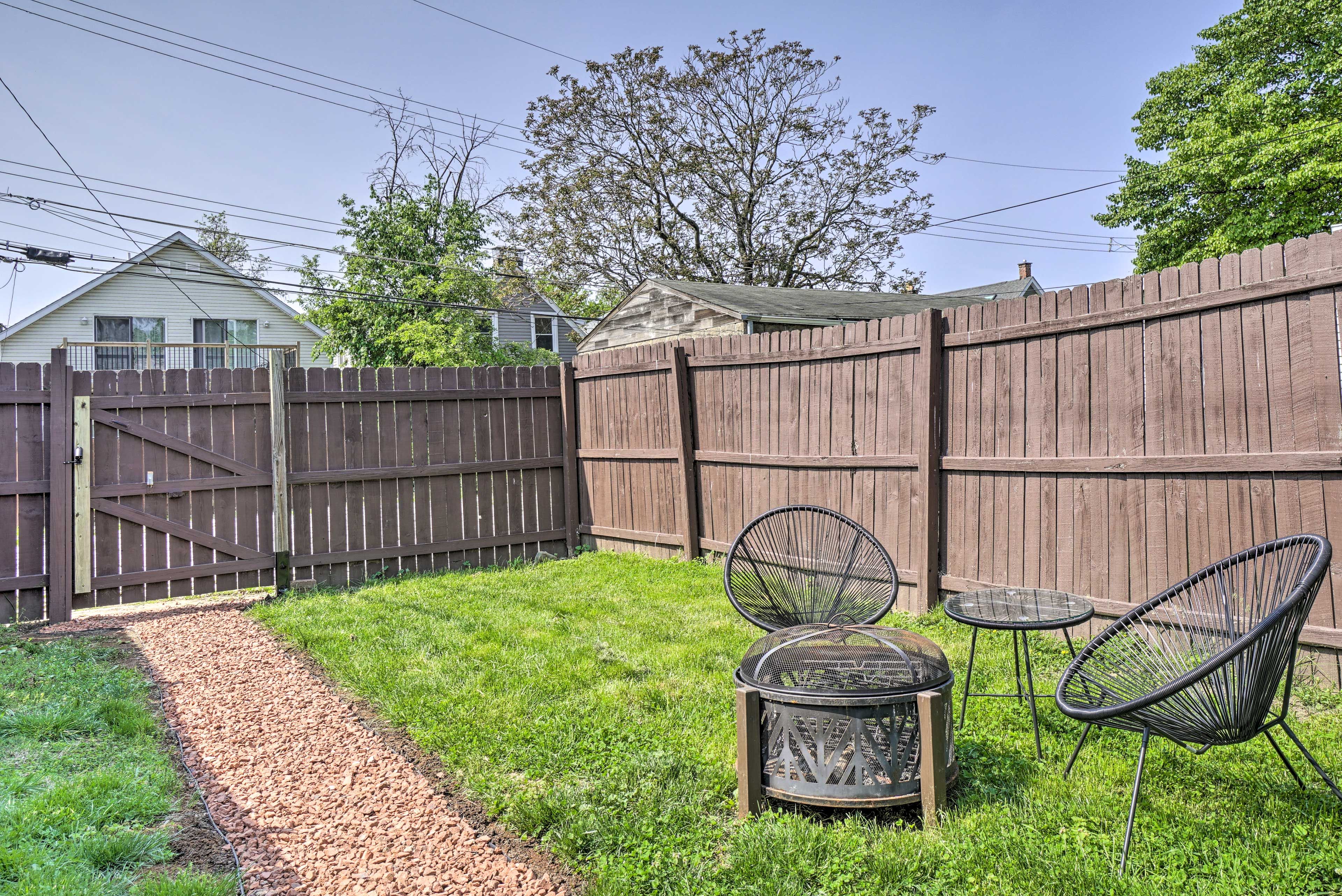 Fenced Yard