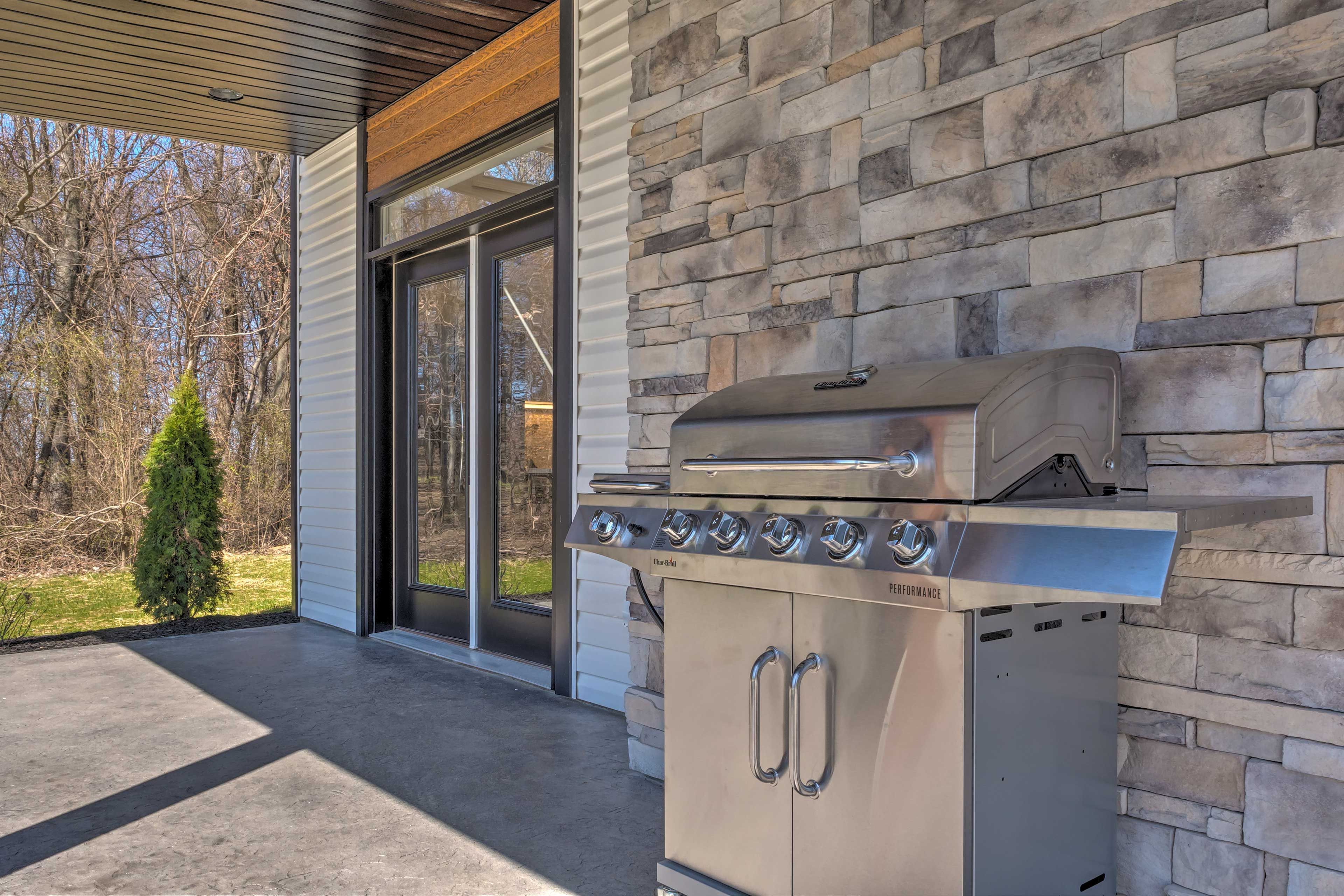 Front of Property | Gas Grill