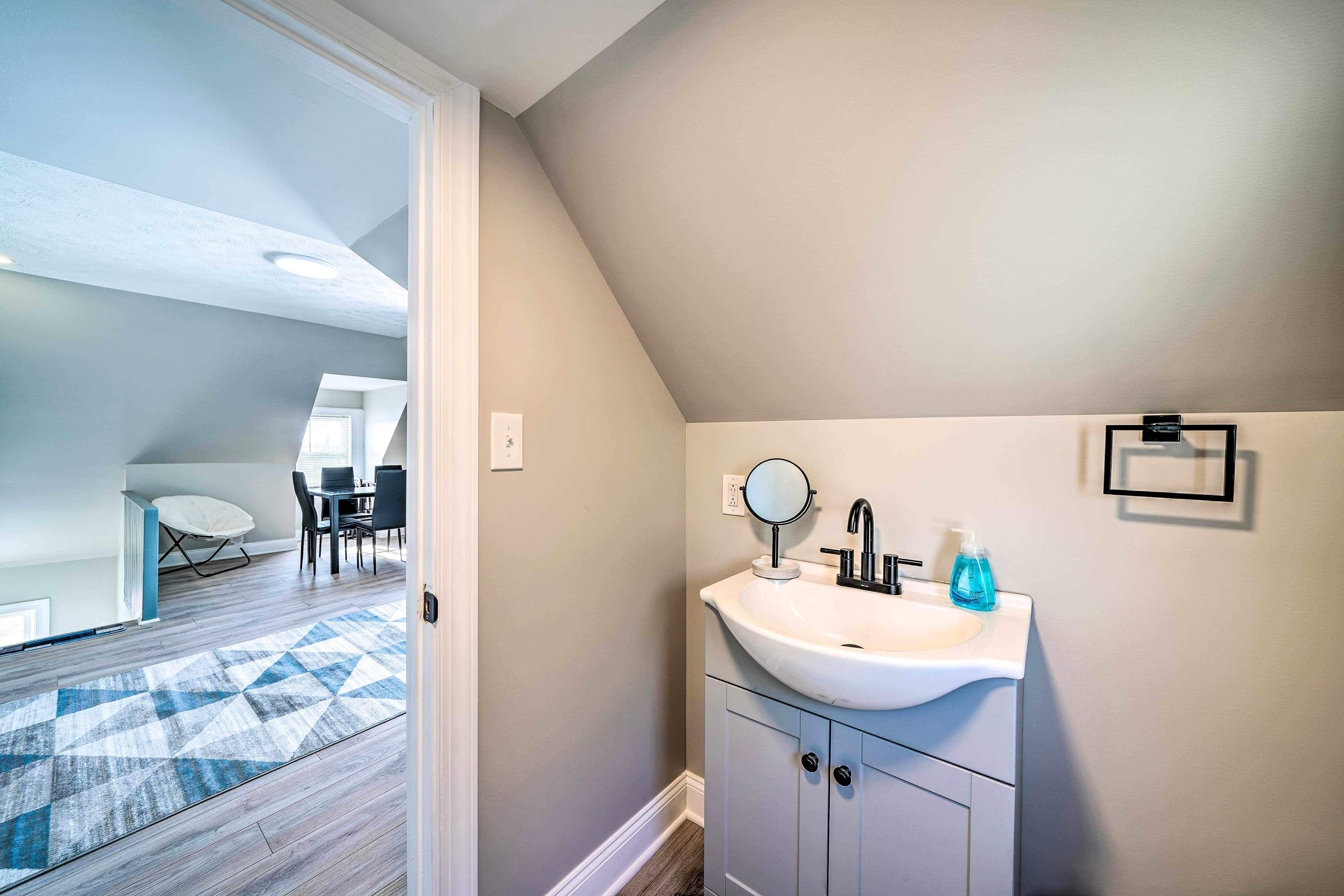 Half Bathroom | Top Floor