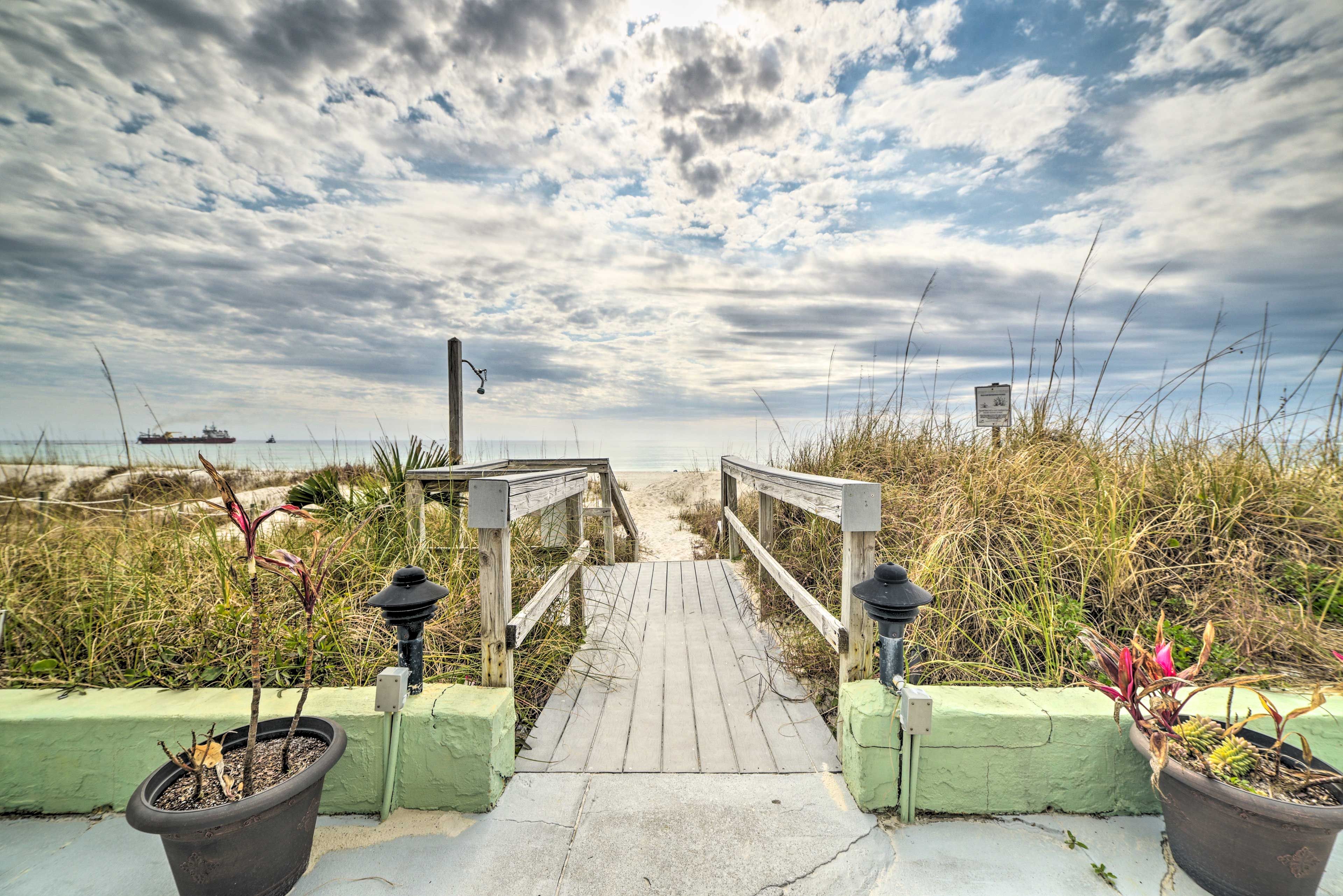 Community Beach Access On-Site