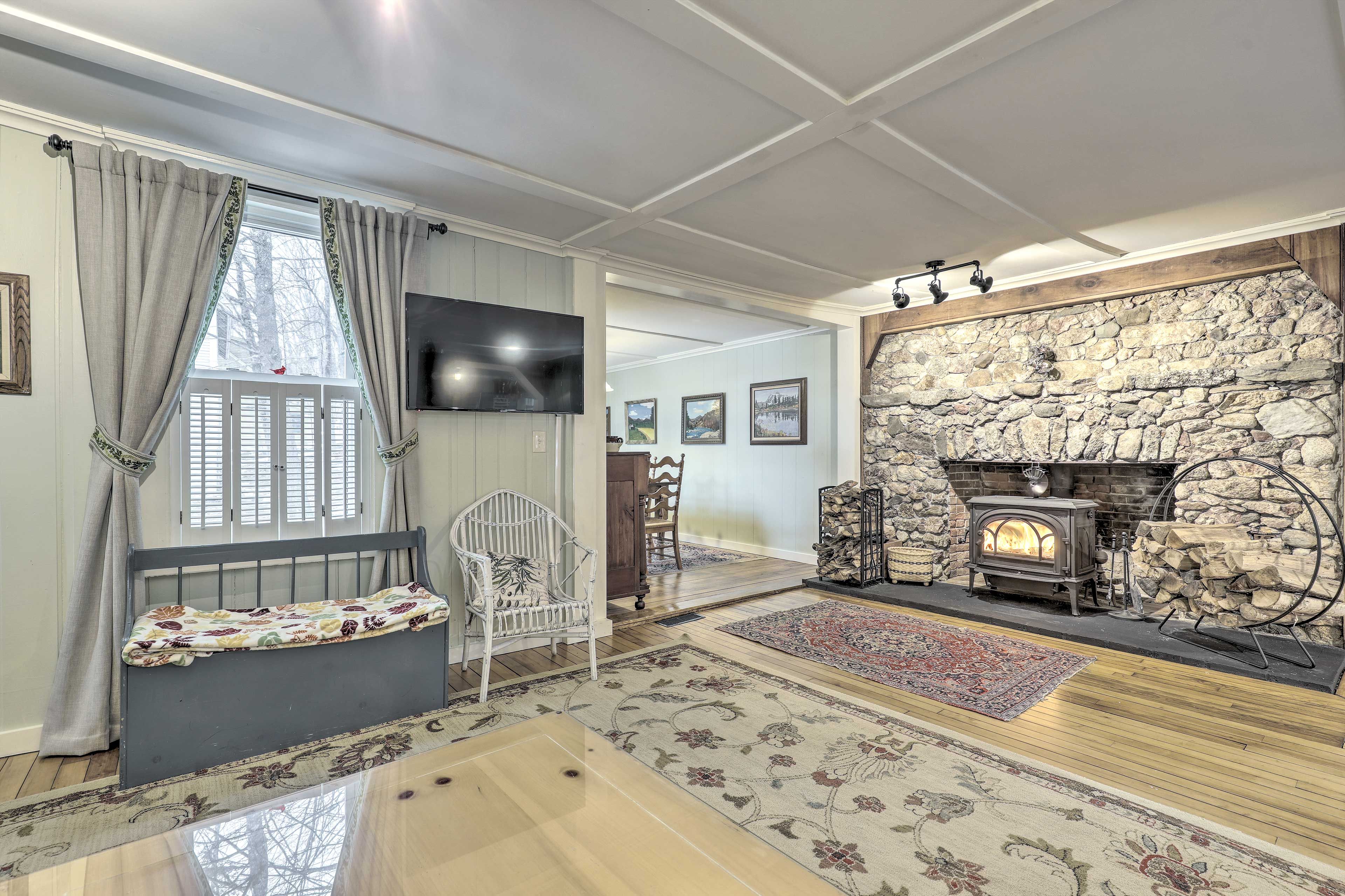 Sutton Vacation Rental | 3BR | 2BA | 1,350 Sq Ft | Stairs Required to Enter