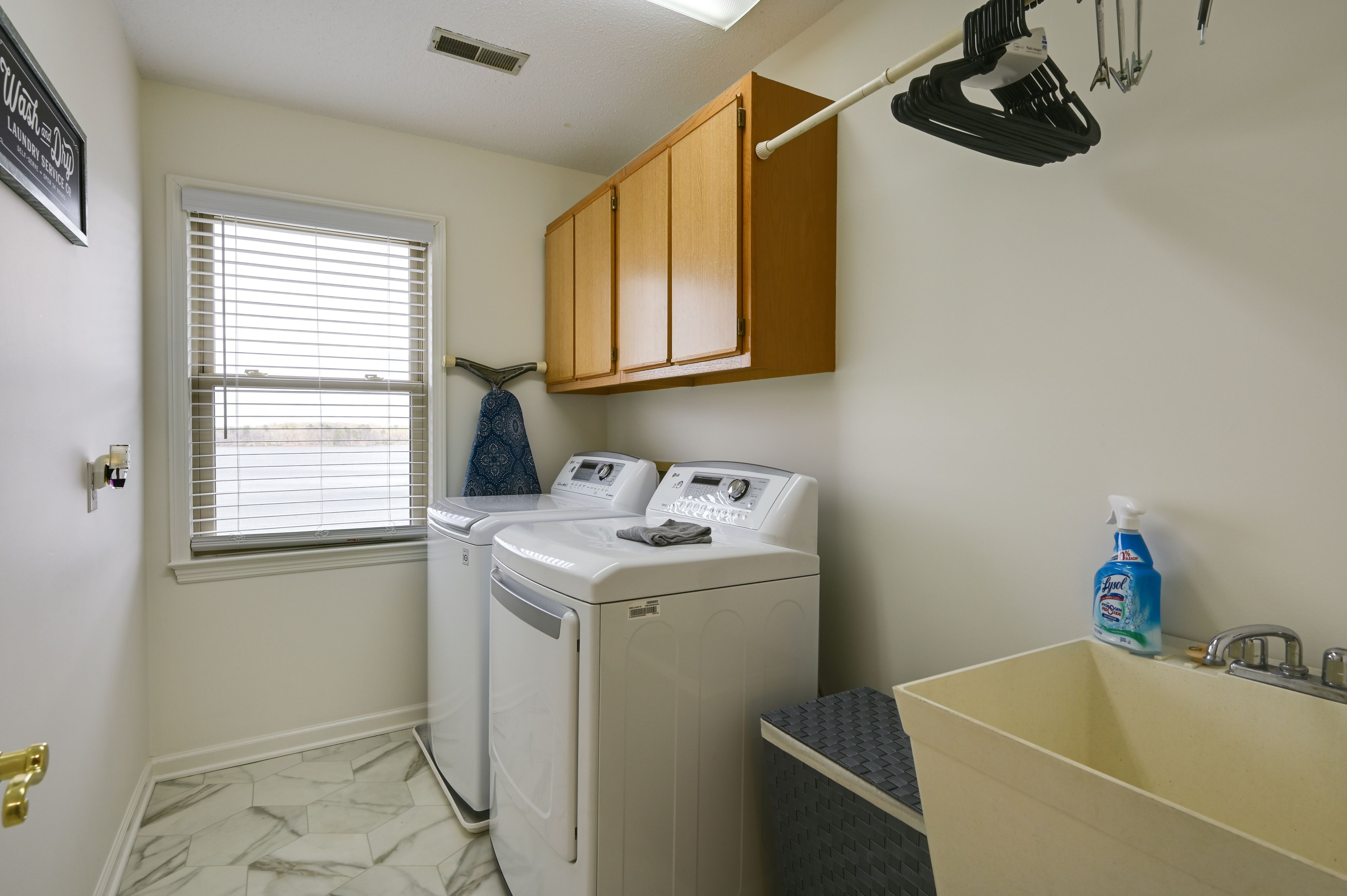 Laundry Room | Iron/Board