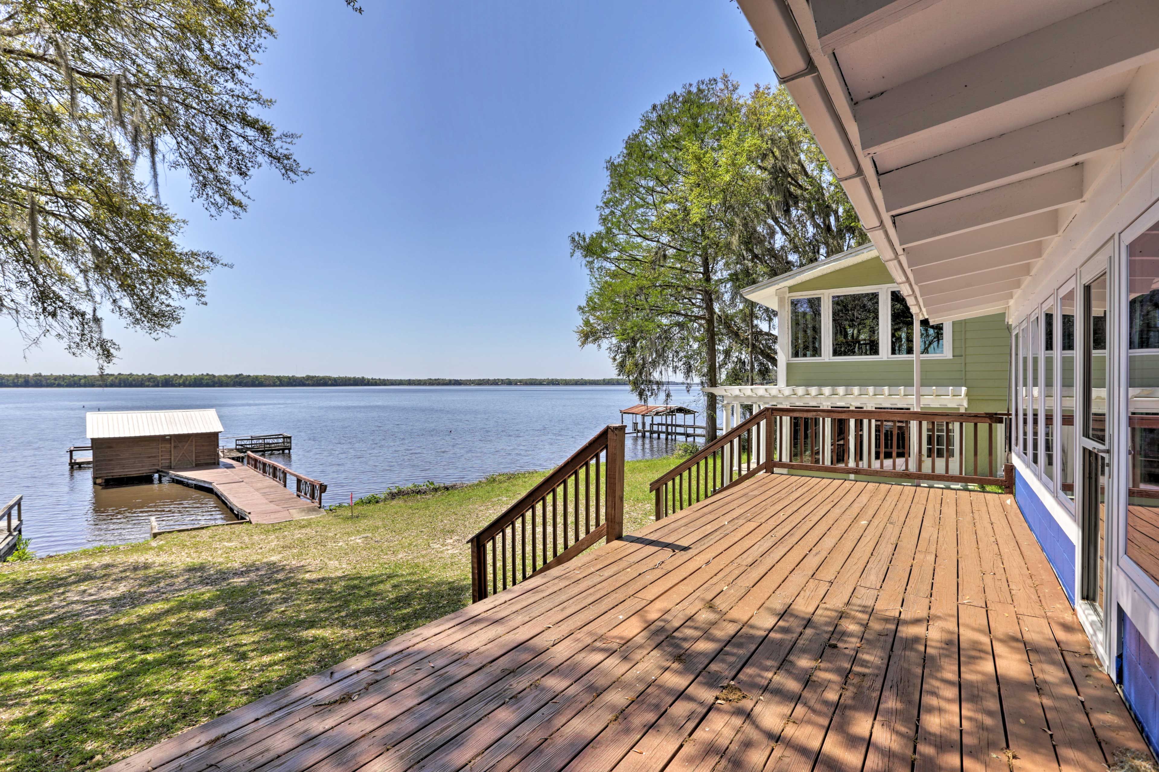 Quincy Vacation Rental | 1BR | 1BA | Steps Required | 1,150 Sq Ft