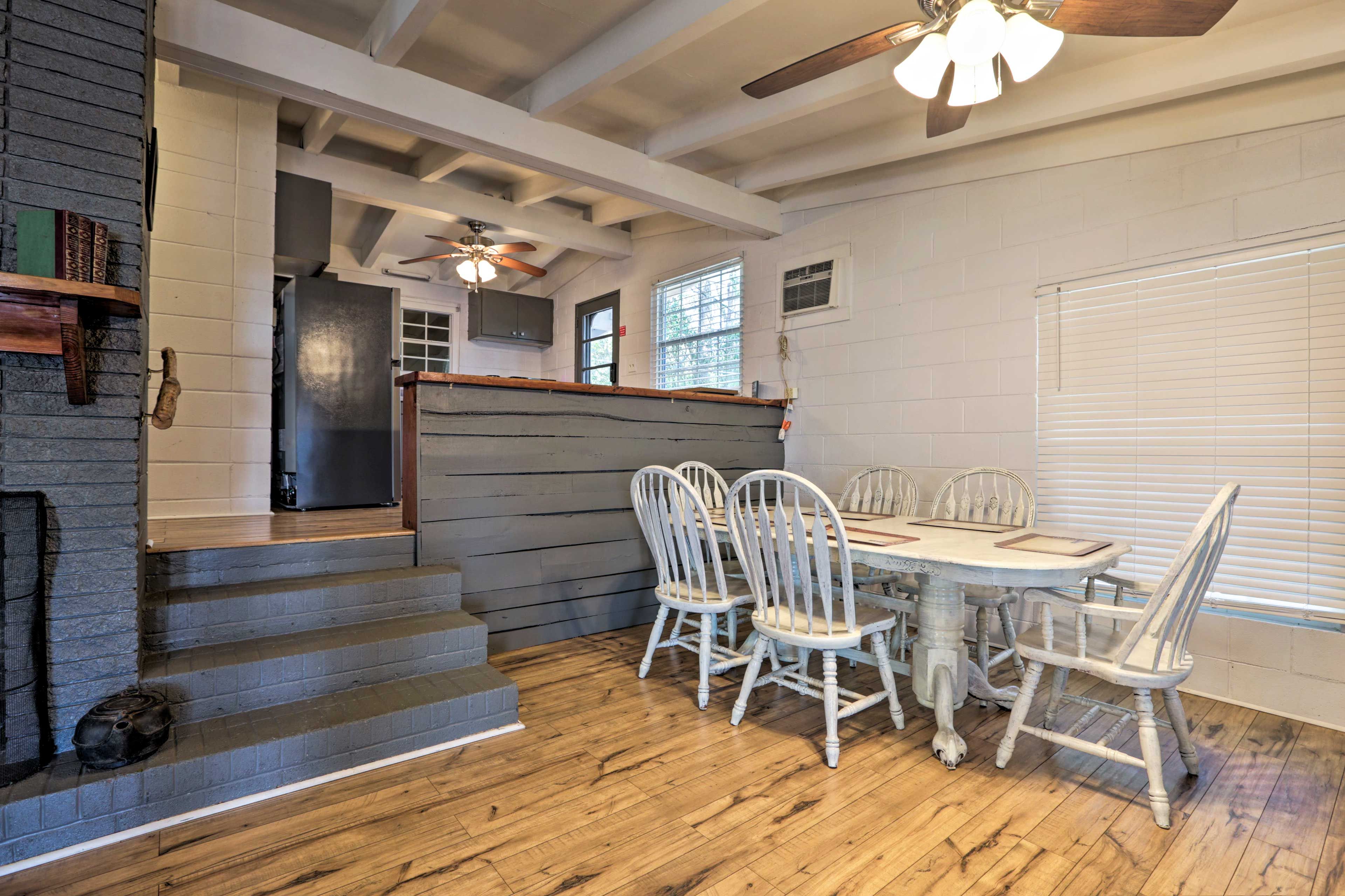 Living Room | Steps to Kitchen