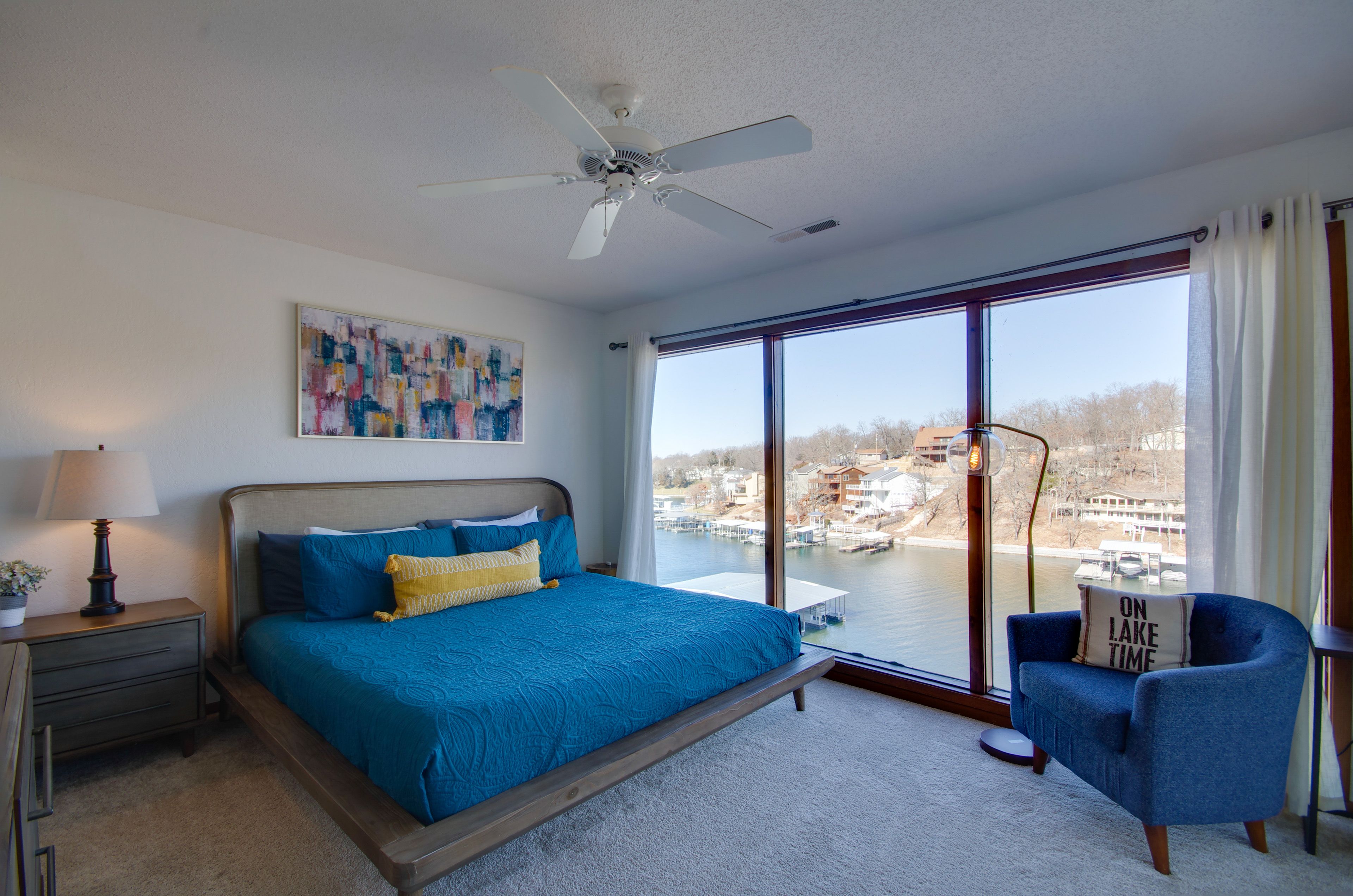 Bedroom 1 | King Bed | Linens Provided | Smart TV