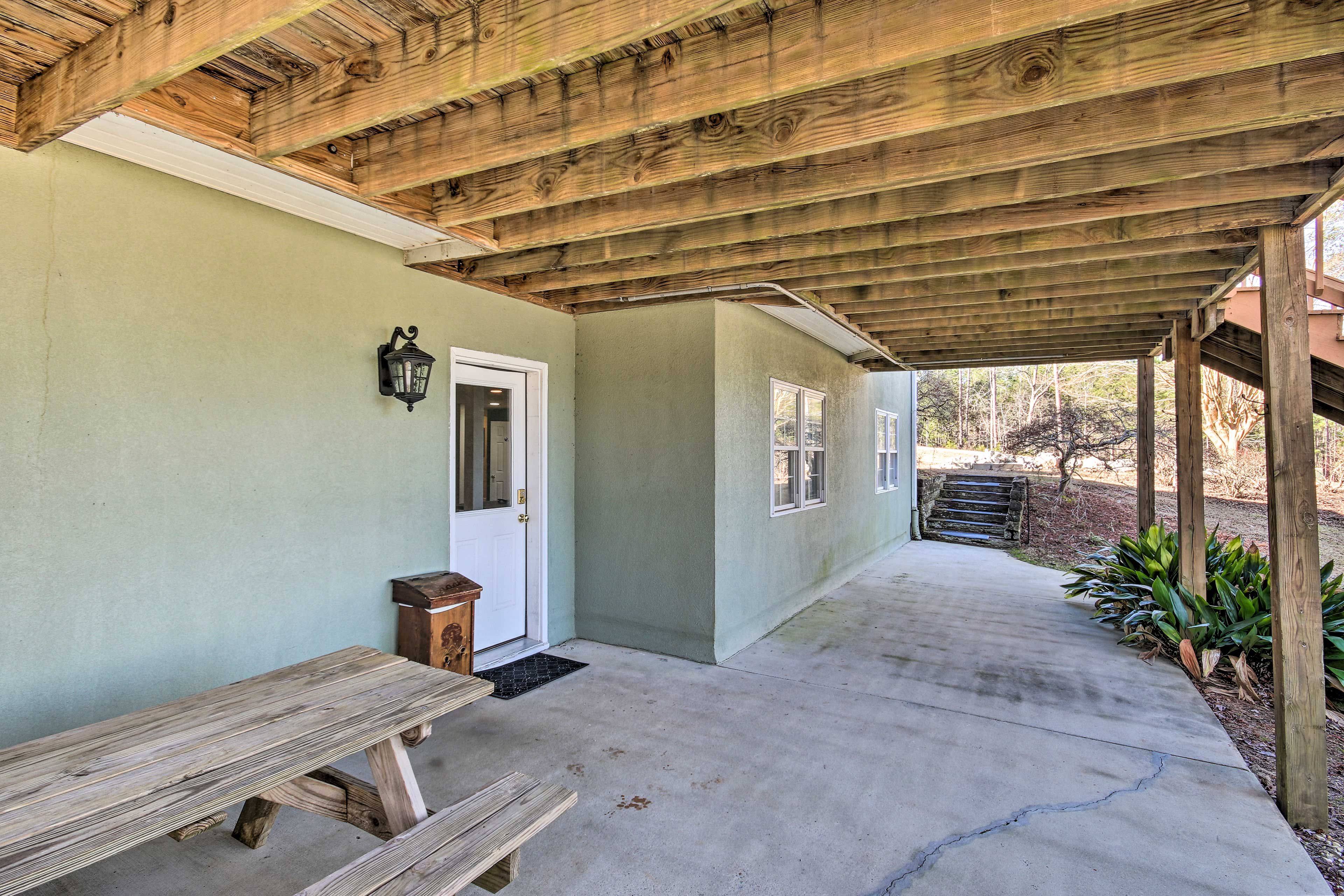 Back Porch | Basement Door