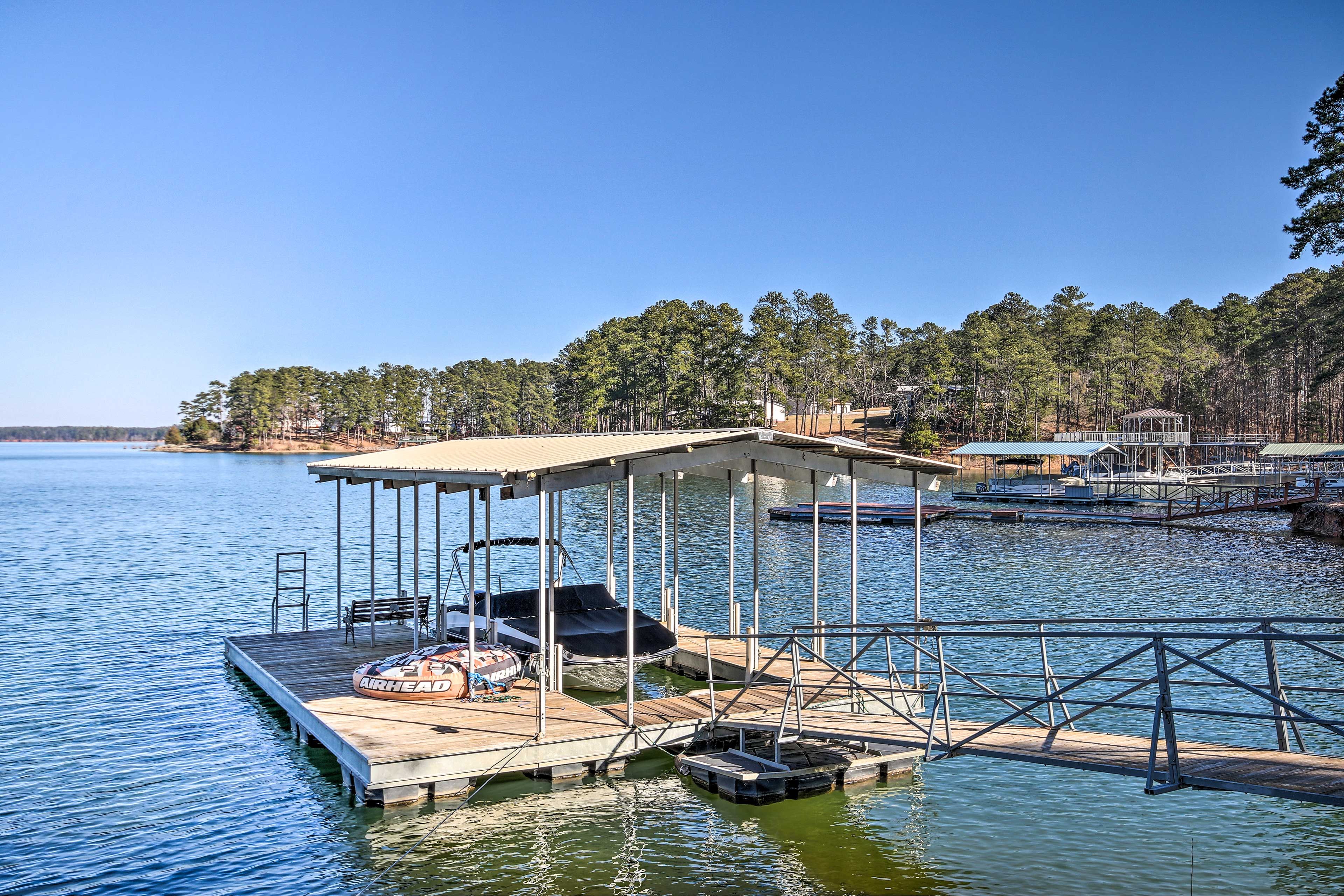 Boat Dock & Slip (Boat Not Included)