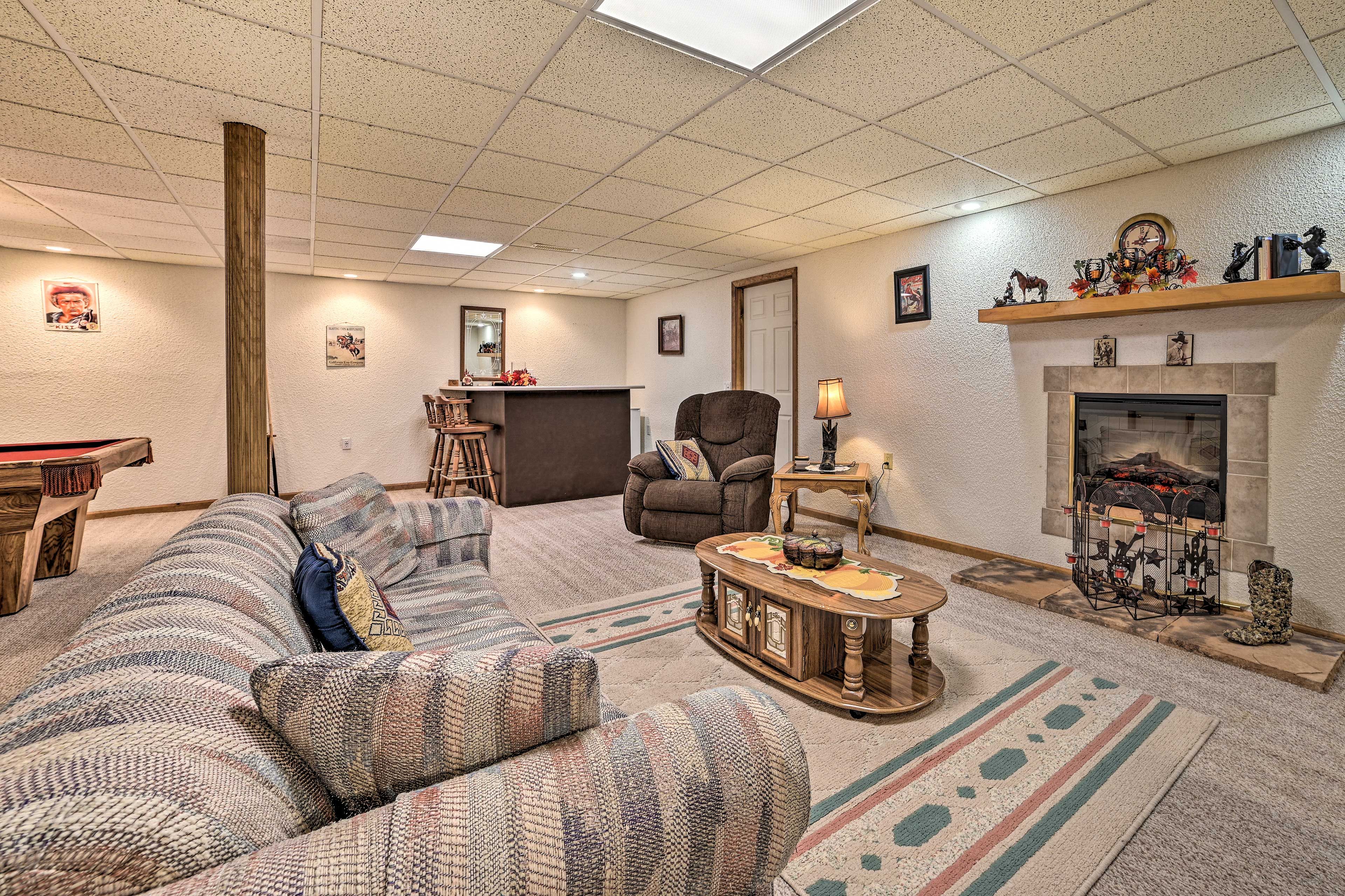 Finished Basement/Game Room | Books