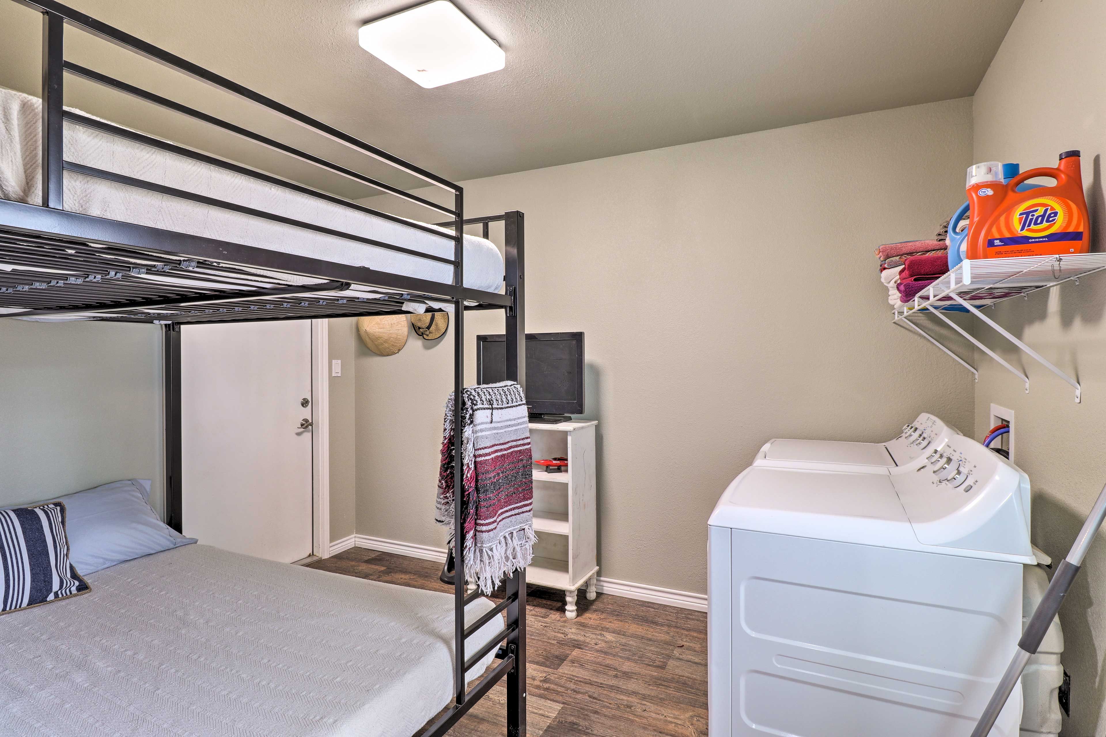 Bedroom 2 | Washer & Dryer