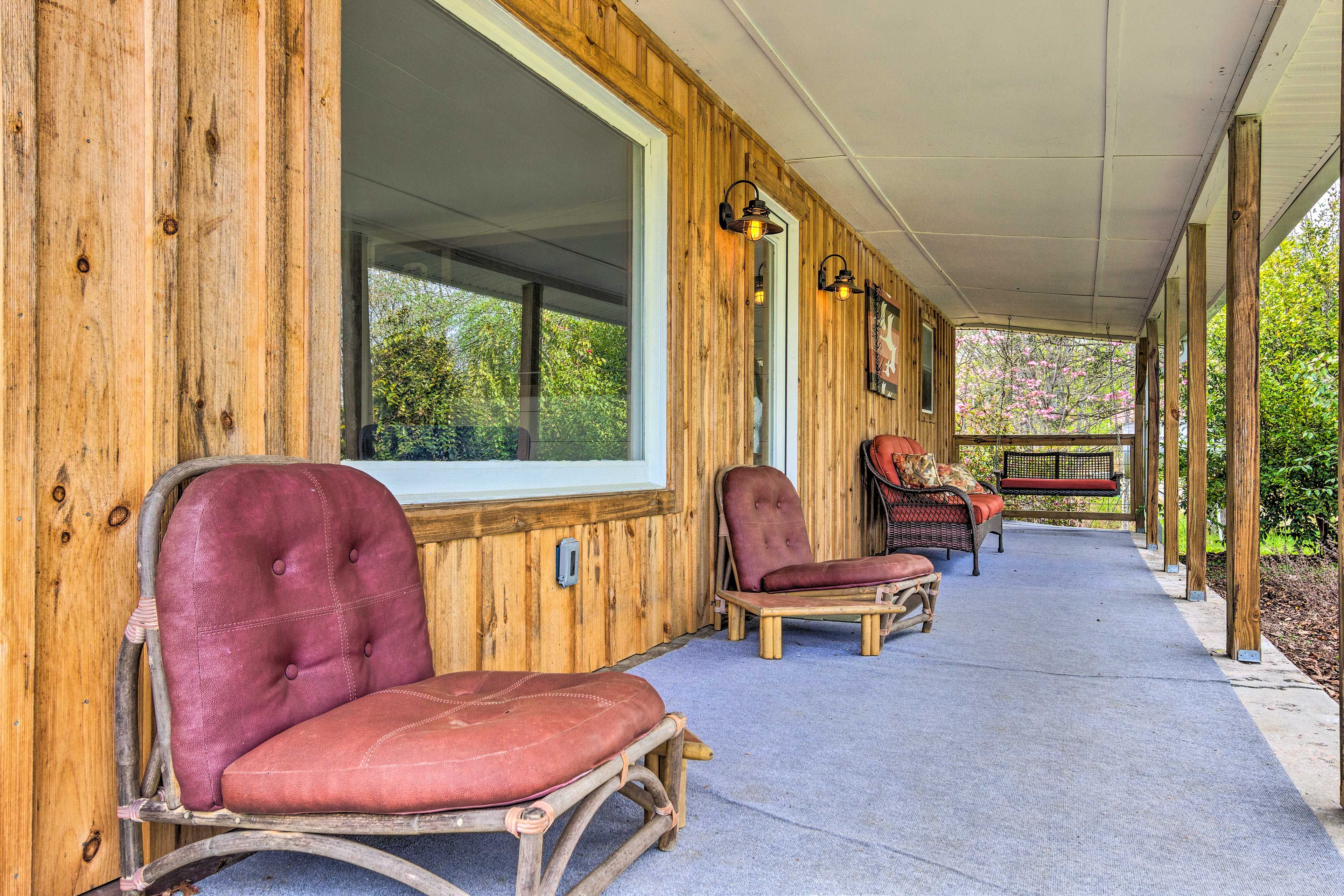 Covered Front Porch