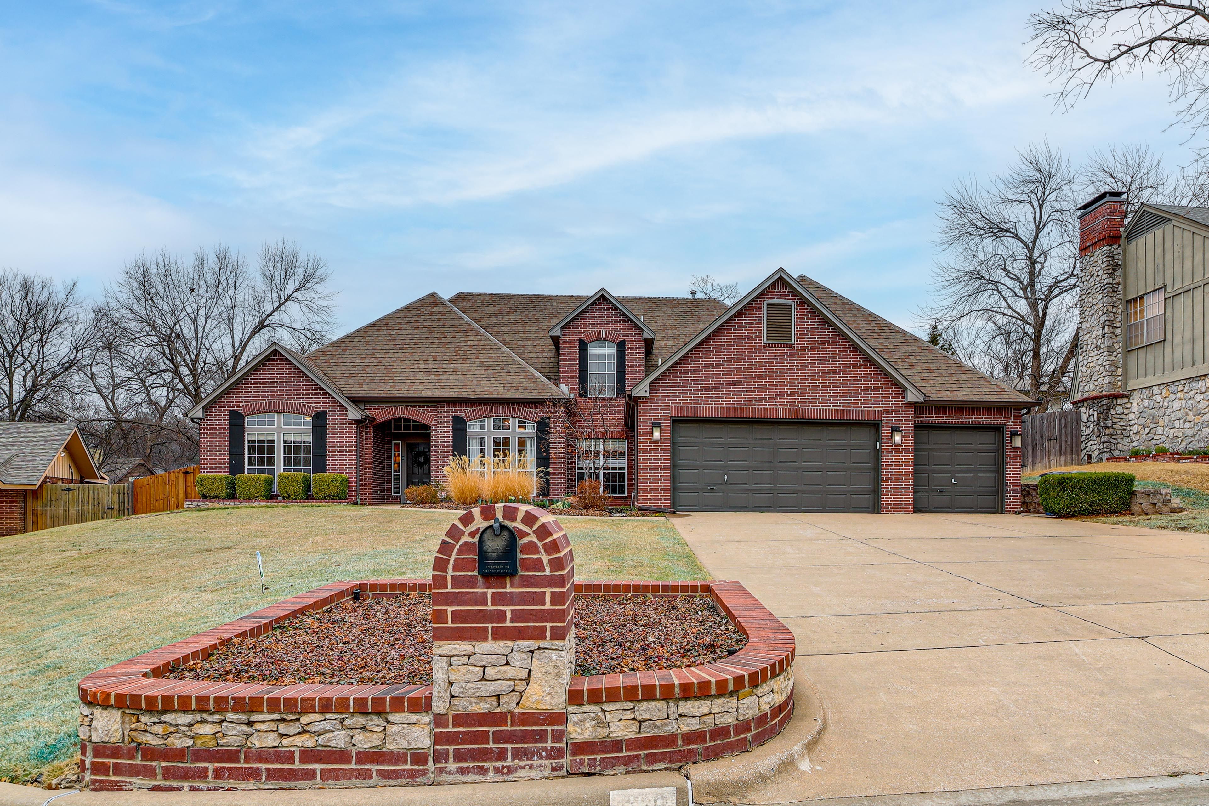 Tulsa Vacation Rental | 5BR | 3.5BA | Step-Free Entry | 3,850 Sq Ft