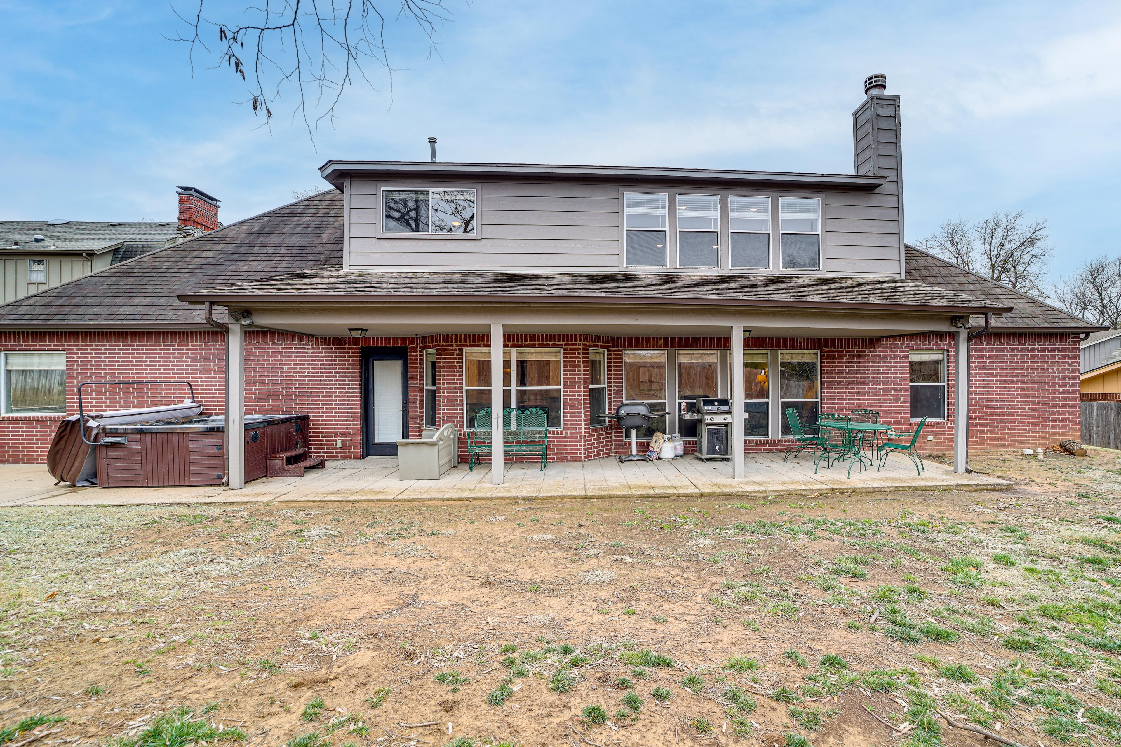 Exterior | Covered Patio | Private Hot Tub