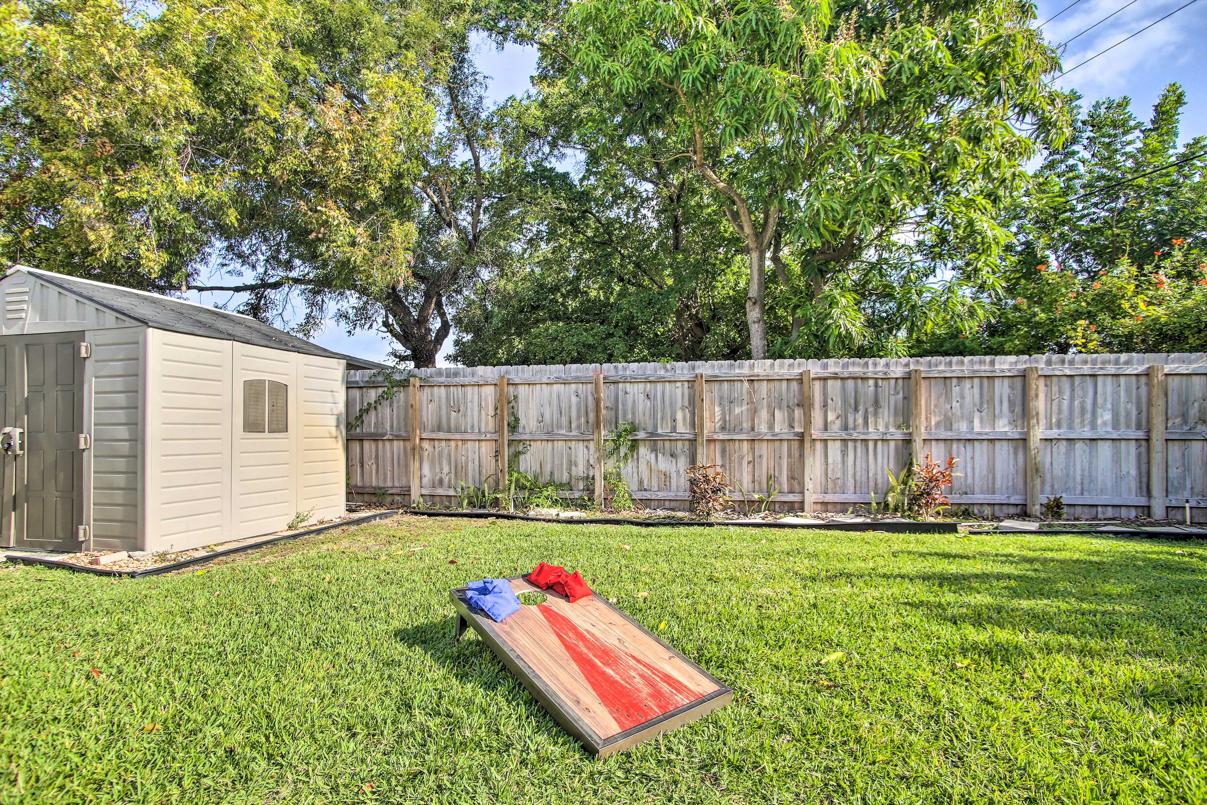 House Exterior | Cornhole