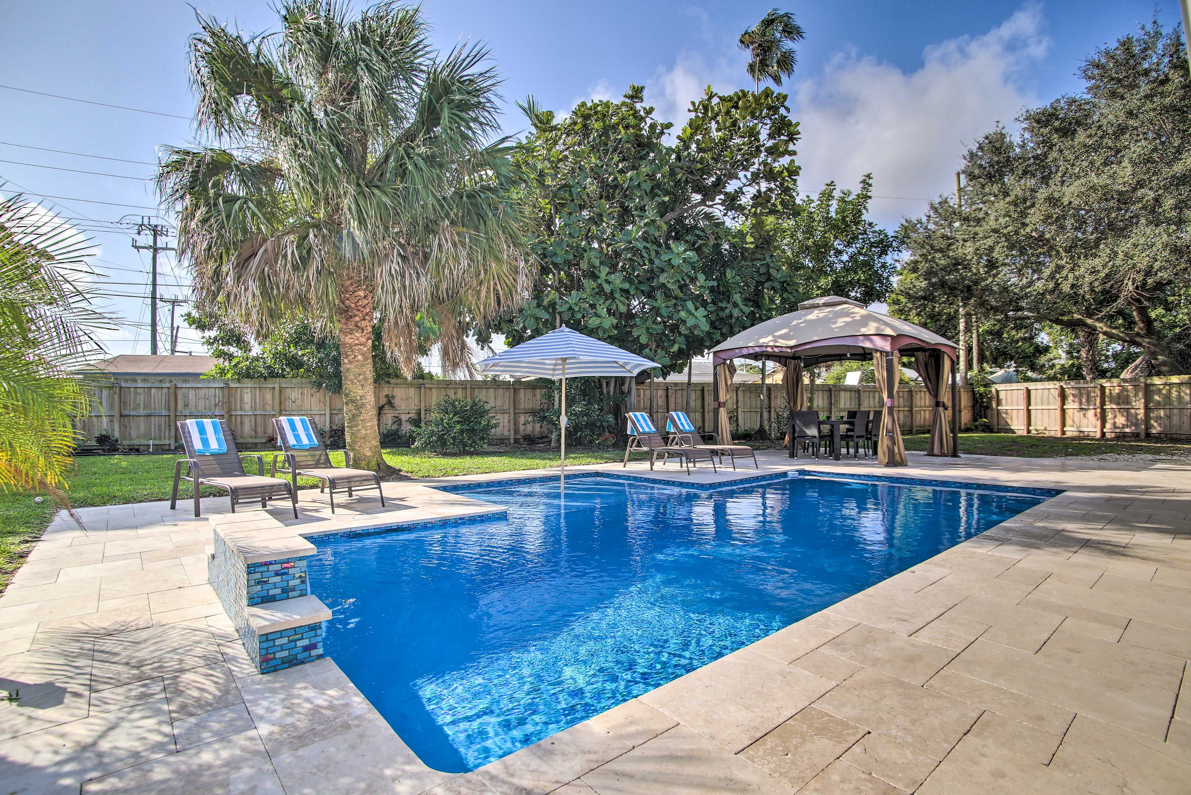 House Exterior | Saltwater Pool