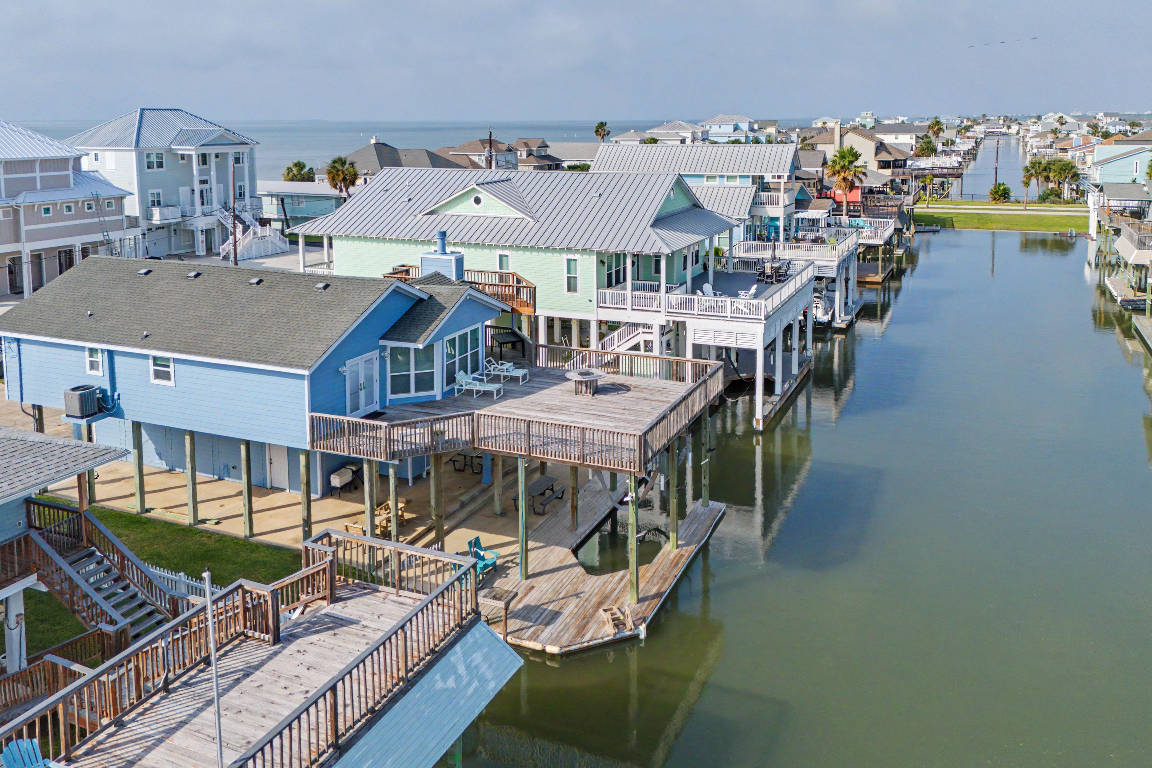 Galveston Vacation Rental | 3BR | 2BA | 1,292 Sq Ft | Stairs Required