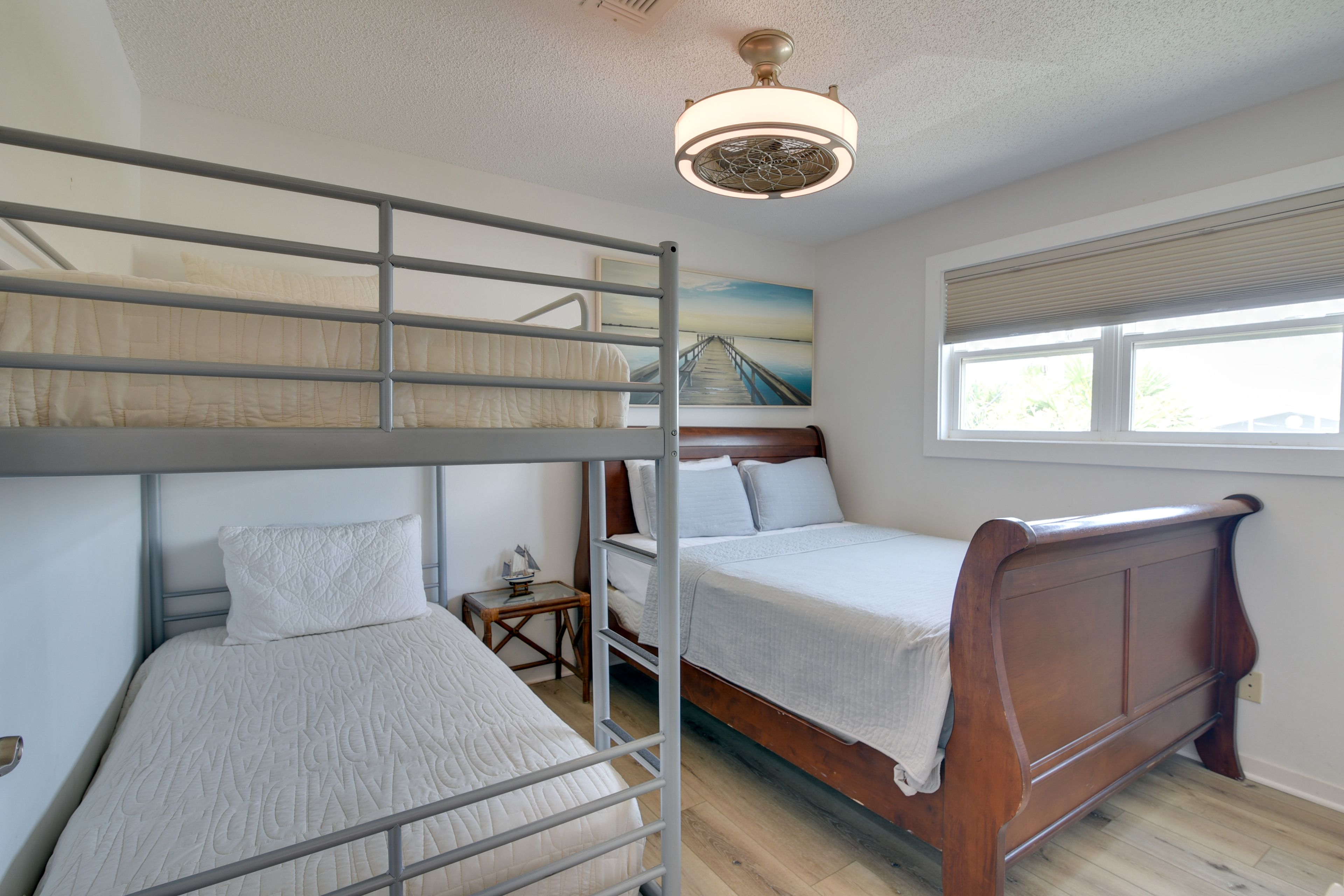 Bedroom 2 | Queen Bed | Twin Bunk Bed