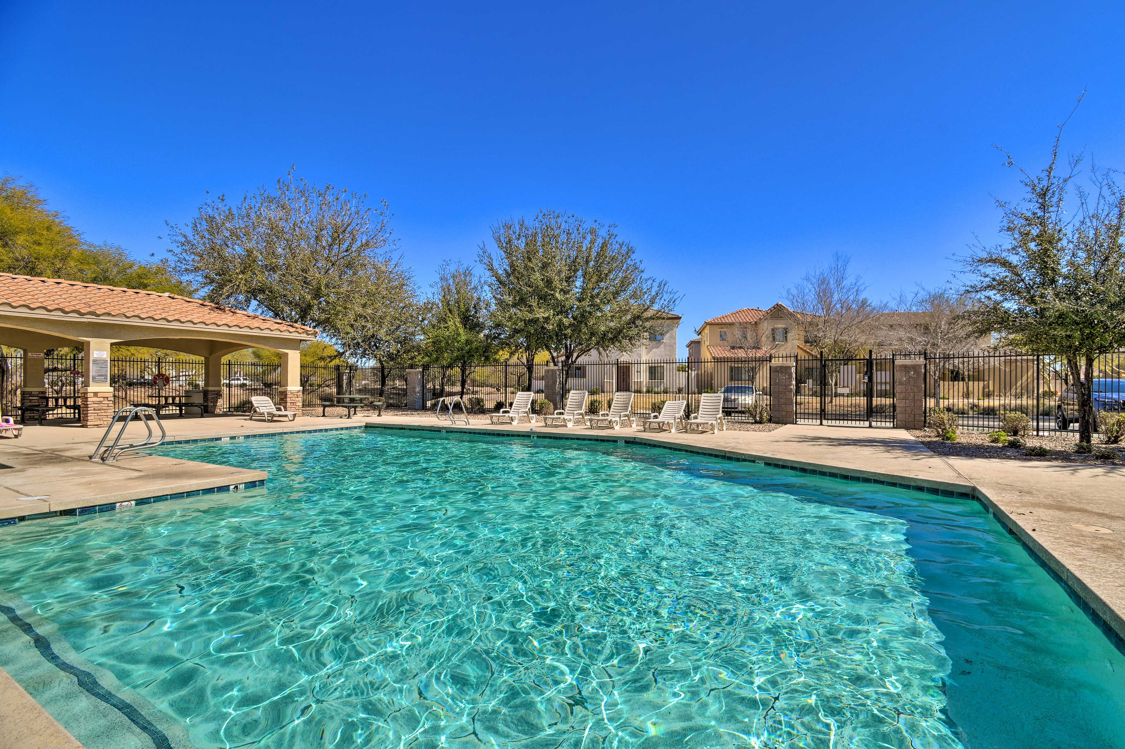 Surprise Vacation Rental | 4BR | 3BA | 1,600 Sq Ft | 2 Steps to Enter