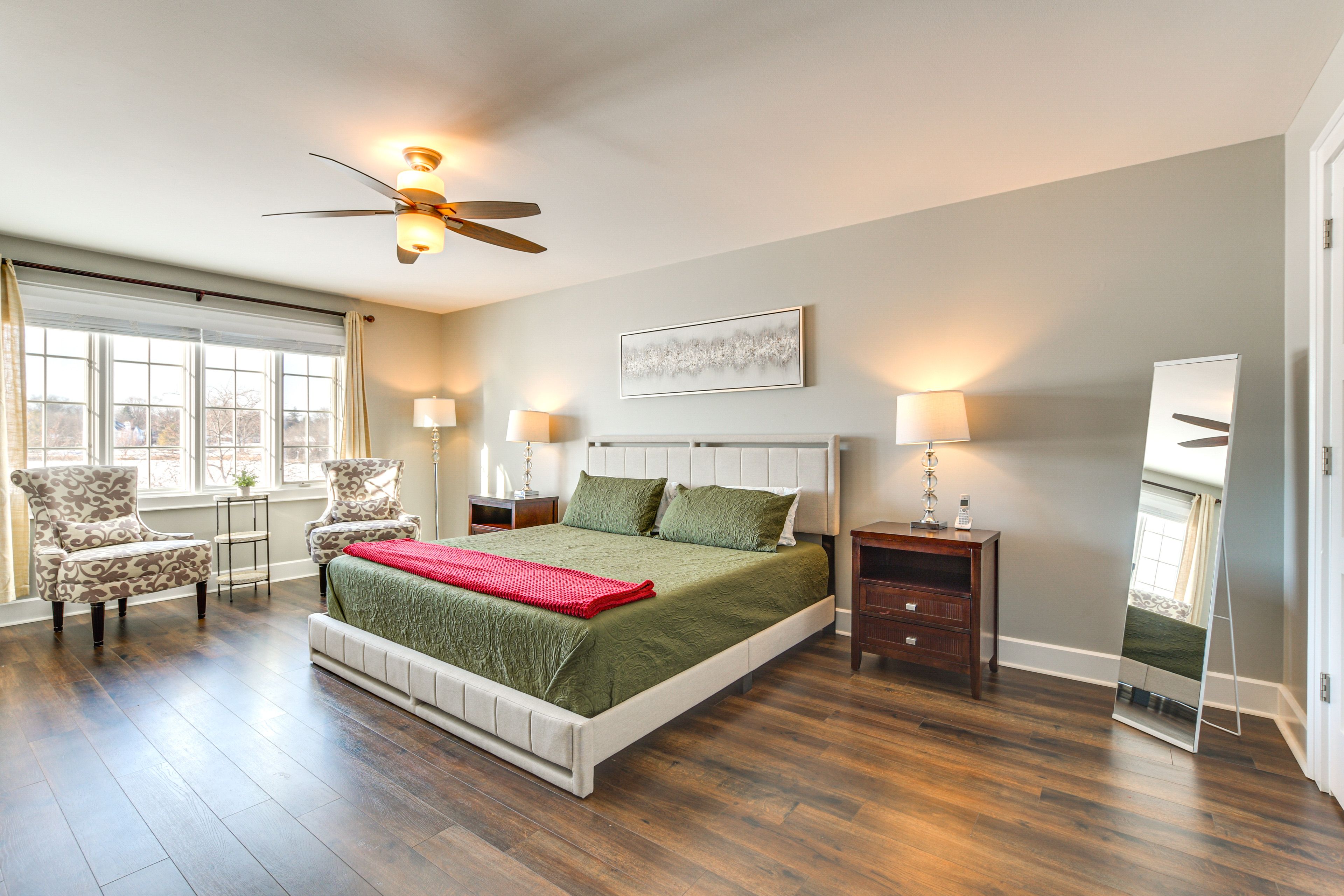 Bedroom 1 | King Bed | 2nd Floor | Stairs to Access